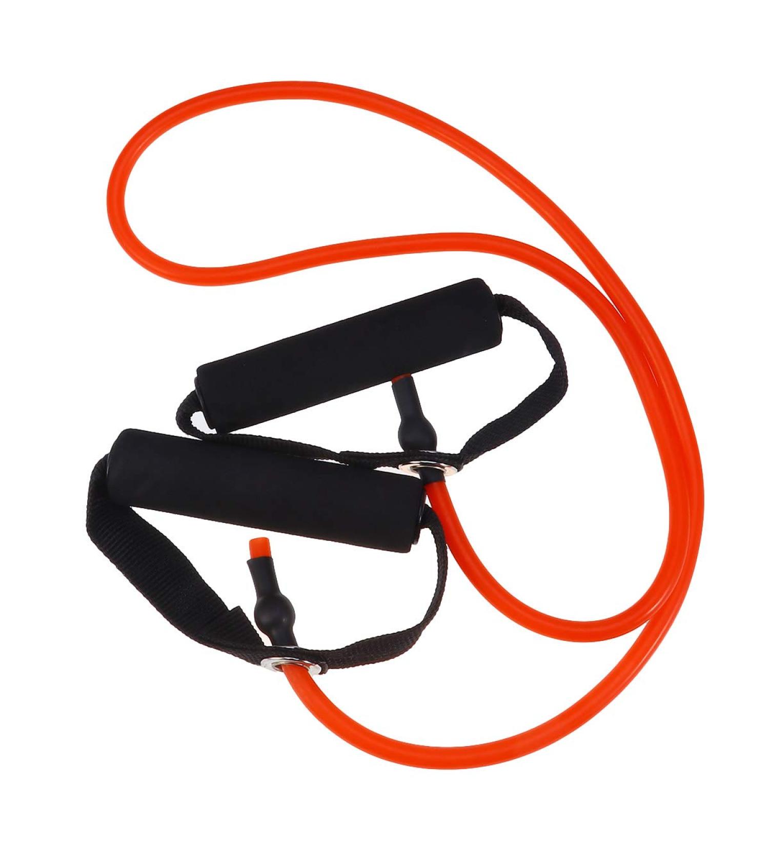 Yoga Elastic Fitness Pull Rope & Resistance Bands for Women - Workout Bands with Handles (Black + Green) - Enhance Your Home Exercise Routine - Buy Online on GoSupps.com