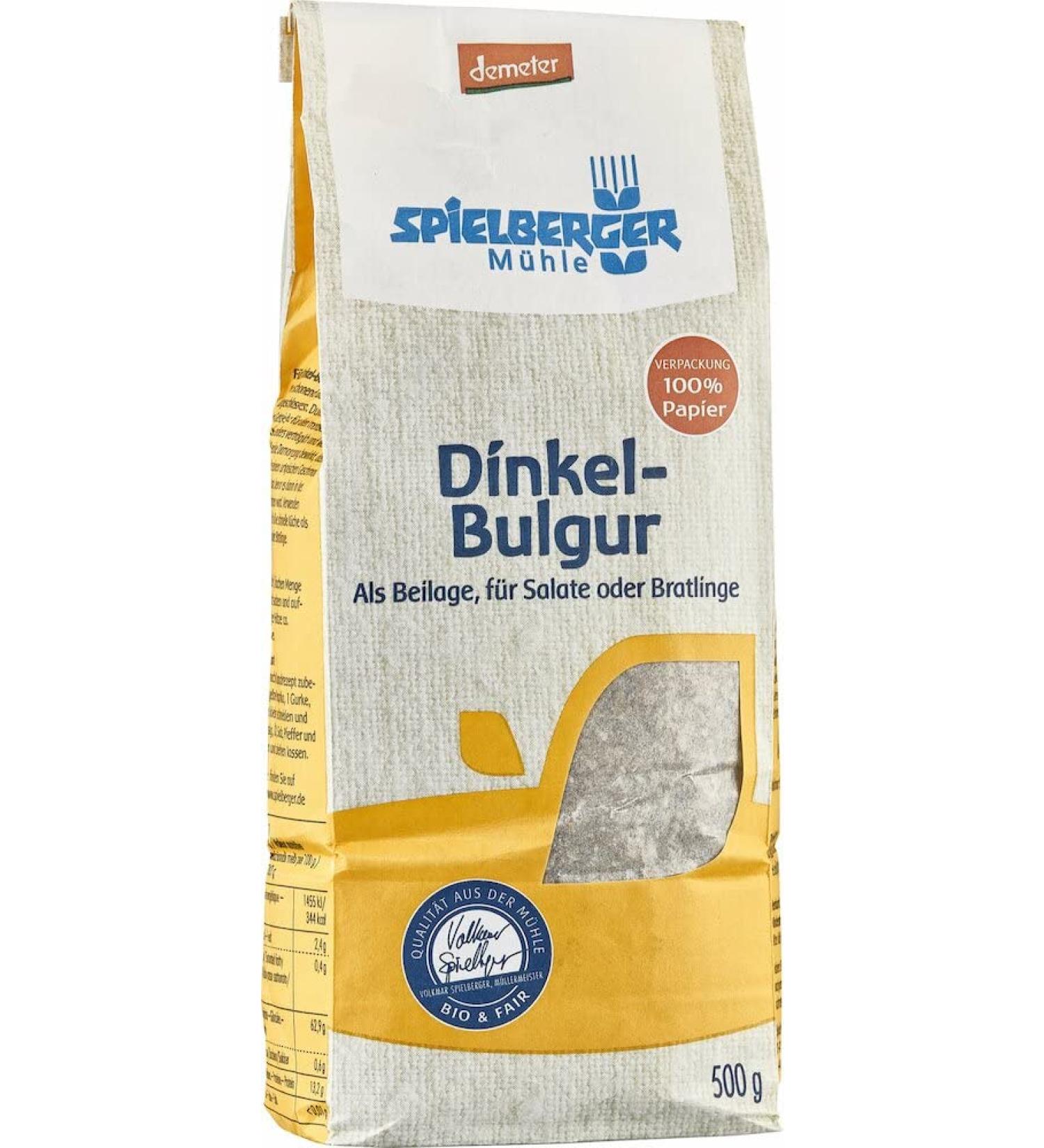 Spielberger organic spelt bulgur demeter (1 x 500 gr) 500 g (1 pack)