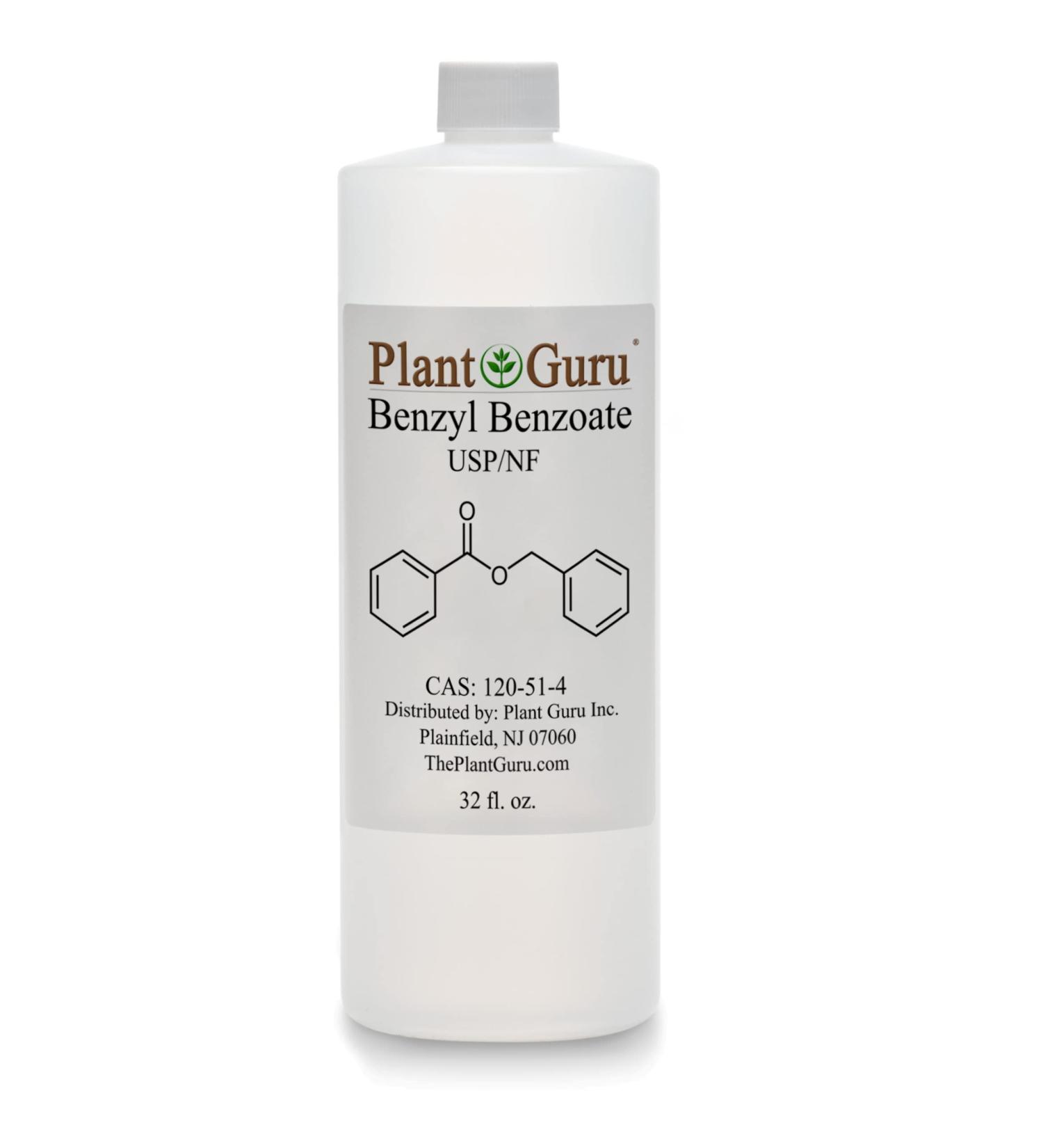 Benzyl Benzoate USP Grade Liquid 32 fl. oz. - Premium Fragrance Aroma & Cosmetic Solution - Ideal for Hair & Scalp Products - Buy Online on GoSupps.com