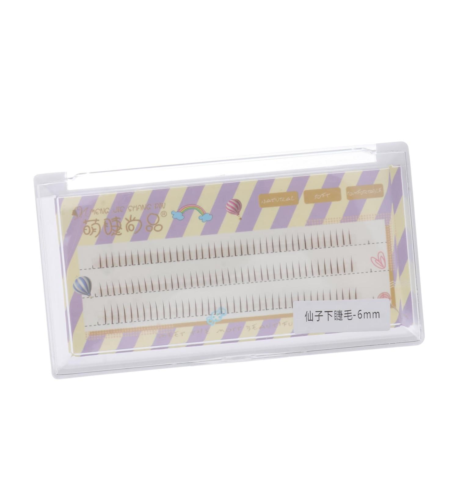1 Box of Eyelashes Cosmetic Bag lashlift wedlock eyelash women nocosmetis party false whip tool make-up box short extend 3D fibre - Buy Online on GoSupps.com