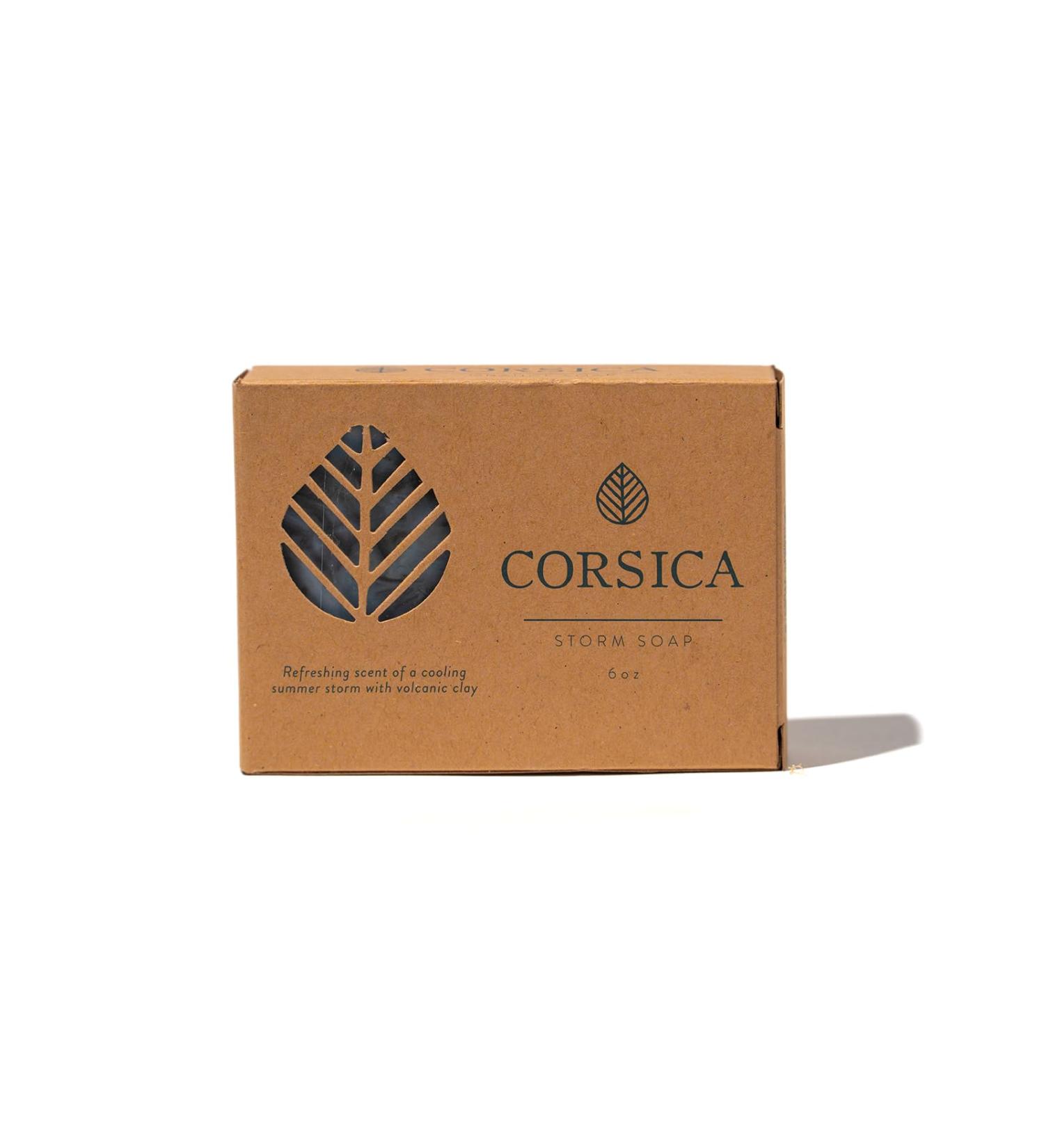 Corsica Body and Face Soap Bar for Dry & Sensitive Skin | Unisex Storm - Premium International Shipping - Buy Online on GoSupps.com