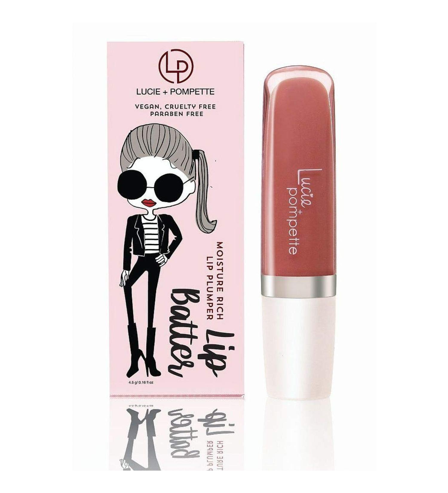 Beauty Lip Batter 3-in-1 Plumper Gloss Balm - Sheer Honey Nude | Mi Mi | International Shipping - Buy Online on GoSupps.com