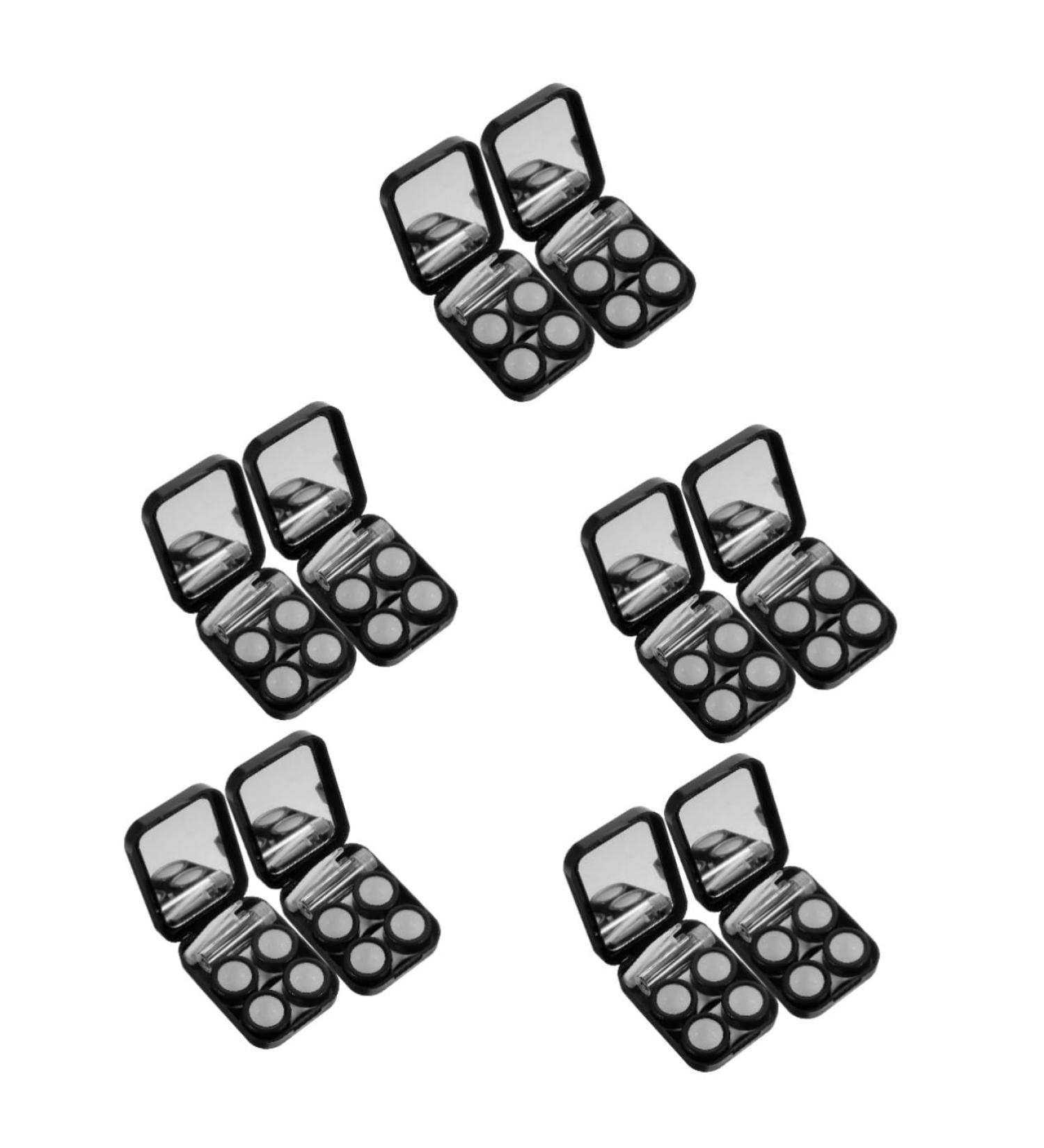 Buy Gatuida 10 Set Colored Glasses Holder - Stylish Makeup & Eye Organizer | Portable Travel Case - Buy Online on GoSupps.com