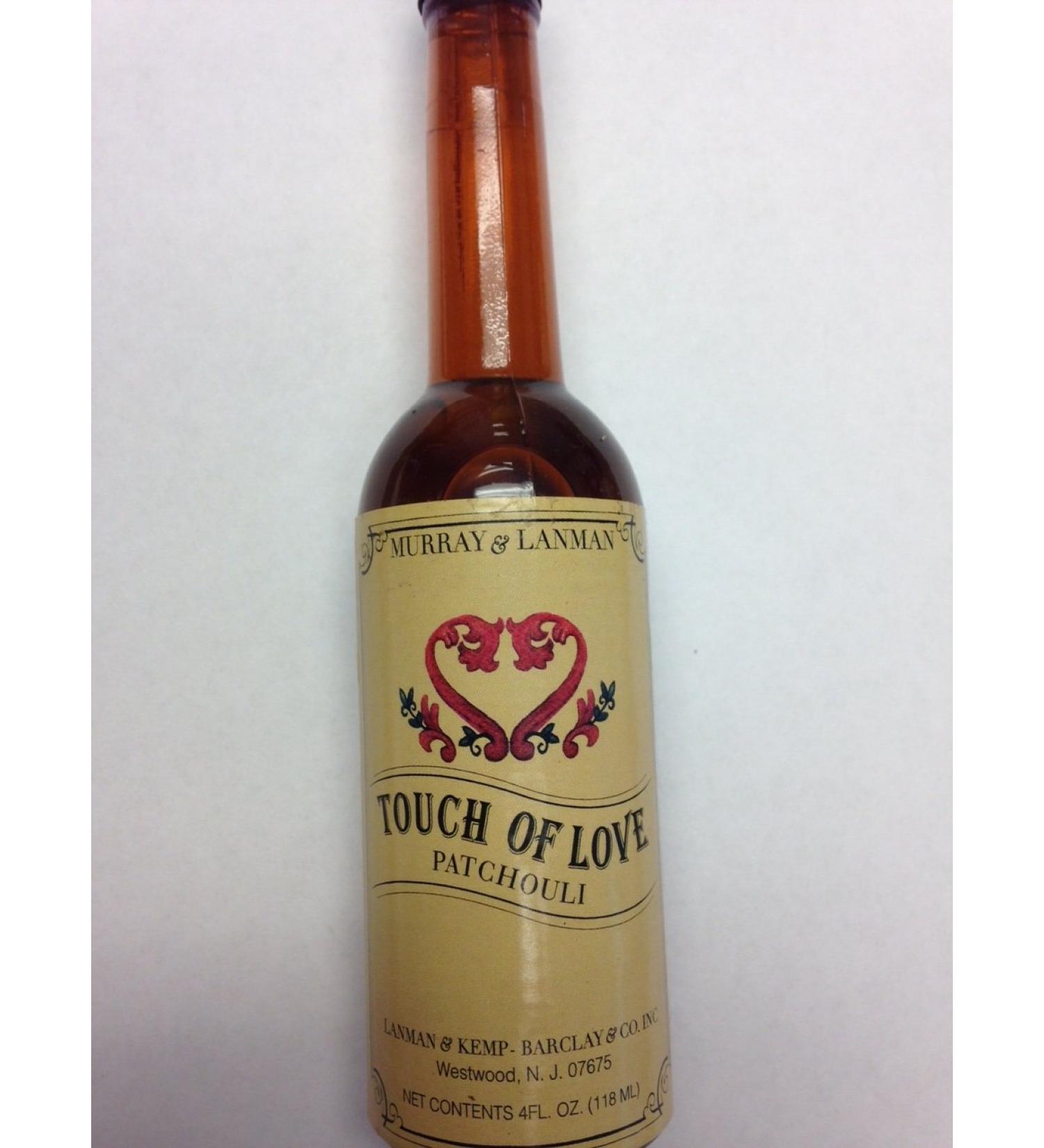 M & L Touch of Love Patchouli Cologne 4 Fl Oz
