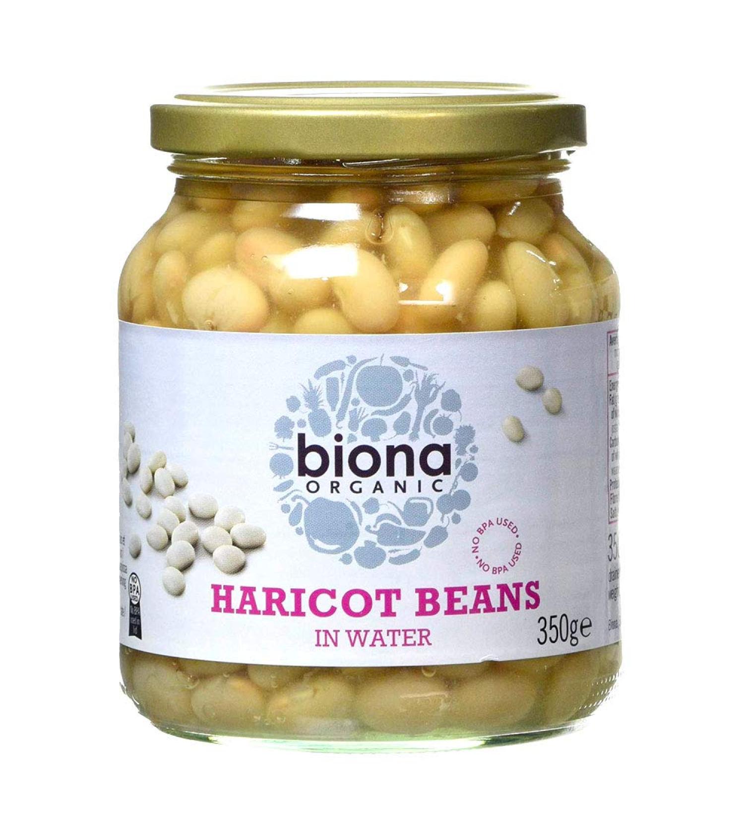 Biona Organic Haricot Beans 350 g - Buy Online on GoSupps.com