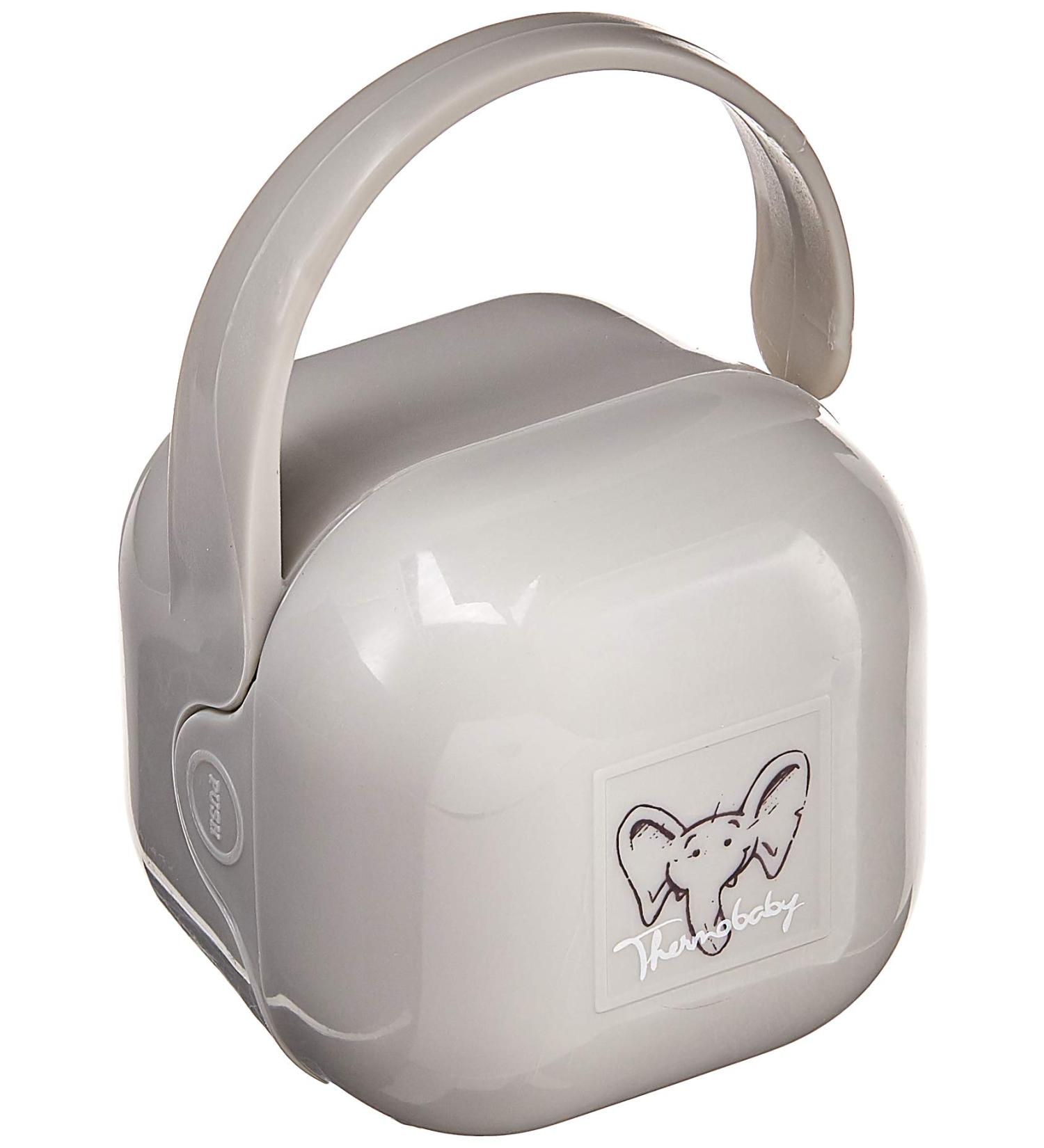 Thermobaby Boite   Schnuller Gray - Stylish & Functional Pacifier Case for Babies | Buy Internationally - Buy Online on GoSupps.com