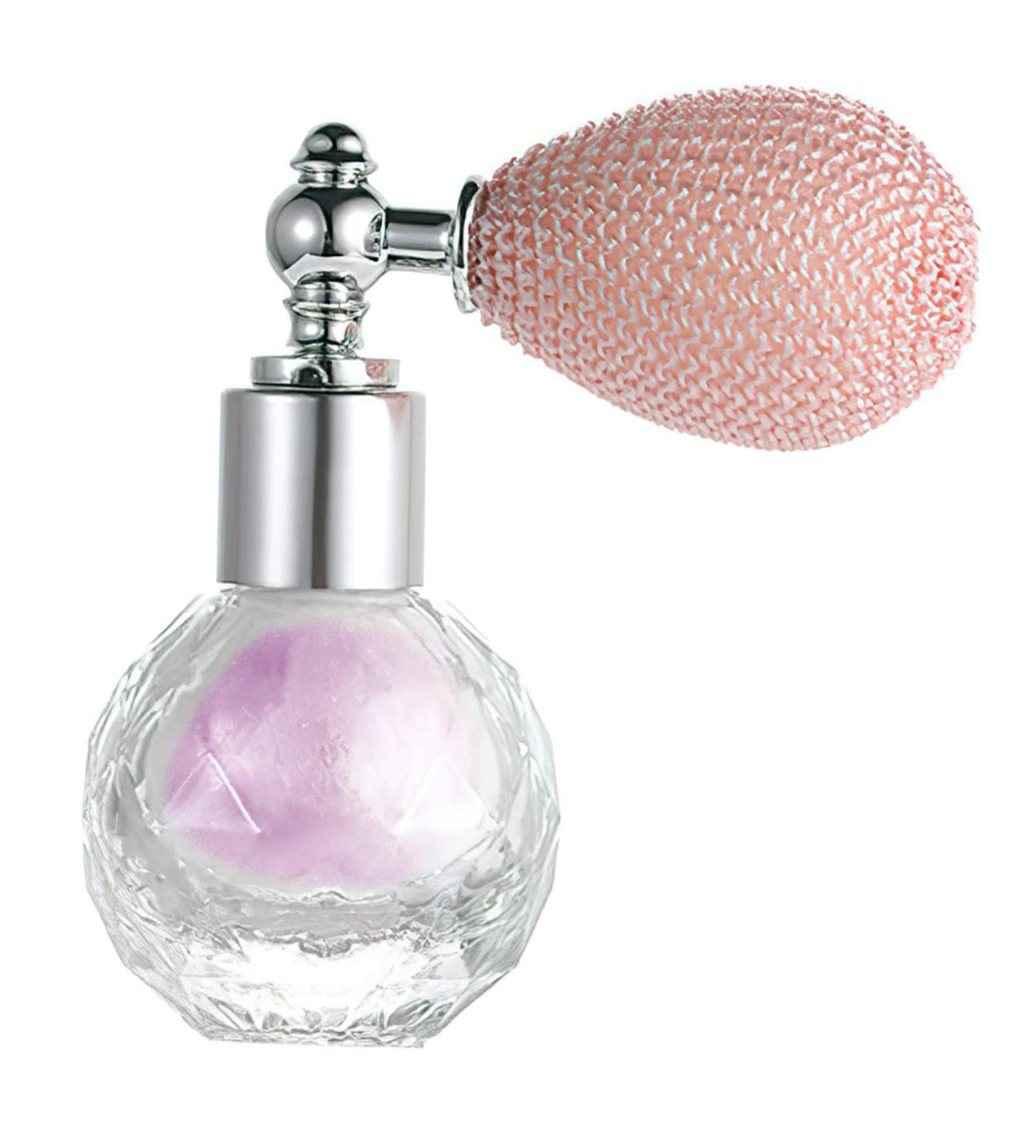 FOMIYES High Gloss Dusting Glitter Eye Shadow Hair Body Spray Glitter Highlighter Powder Spray for Body Nail 7.5x7cm Purple - Buy Online on GoSupps.com