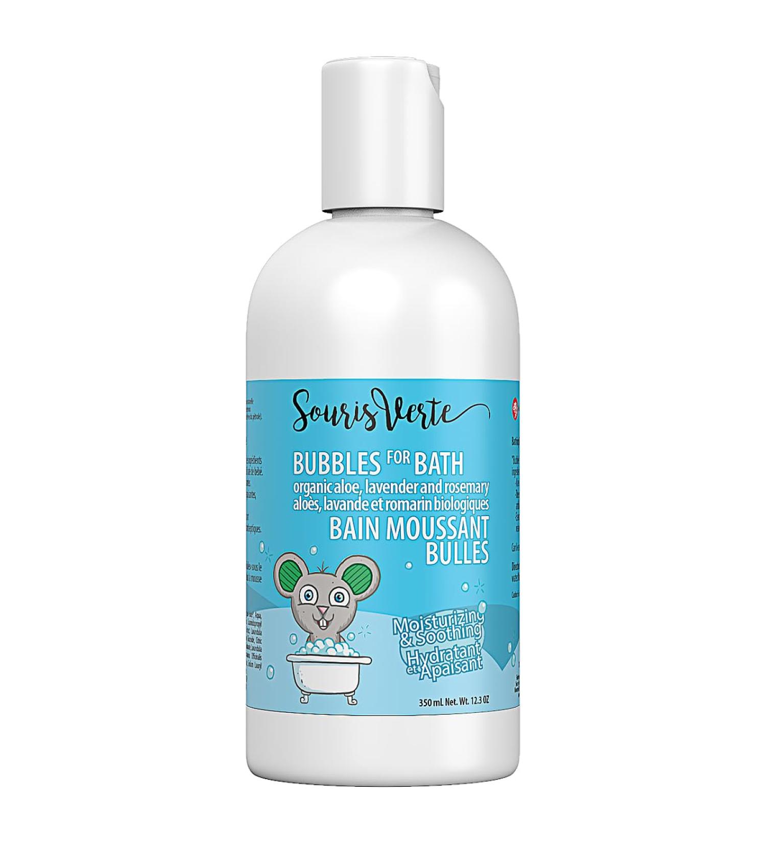 Souris Vertes Bubbles Organic Bubble Bath Baby & Kids Foaming Bath 350 ml - Buy Online on GoSupps.com