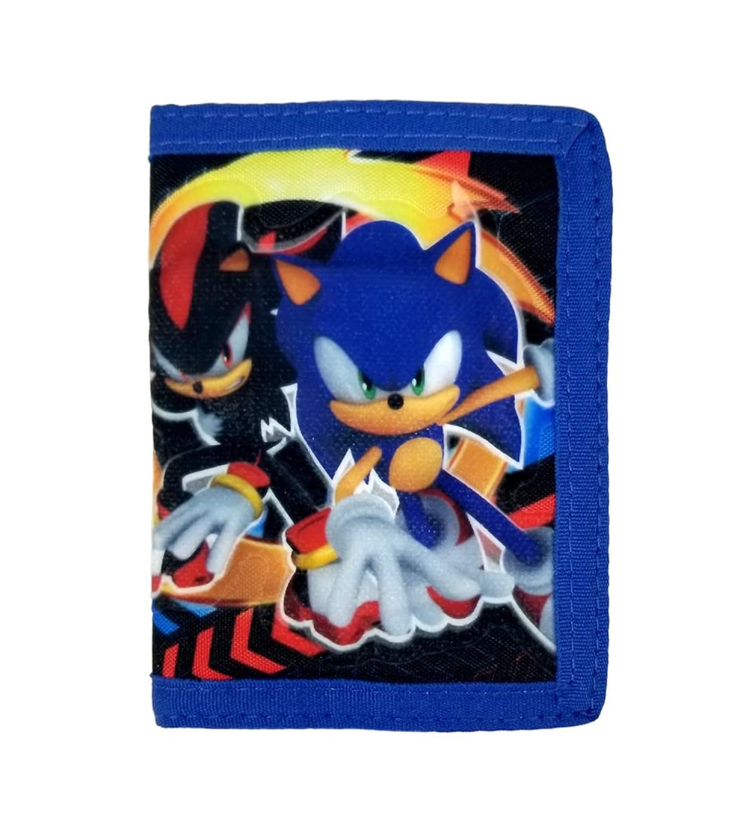 Sonic the Hedgehog Team Trifold Nylon Walletn  Water Resistant - Buy Online on GoSupps.com