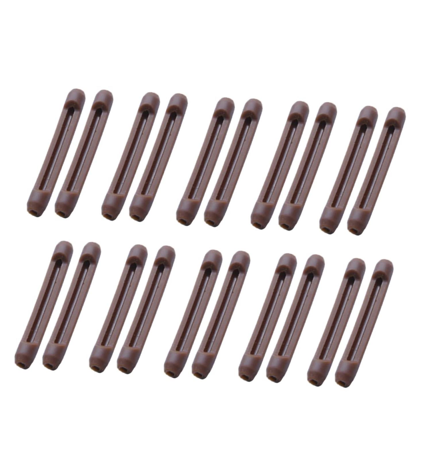 Lurrose 20 Pairs Brown Glasses Repair Holders & Covers - Durable Glasses Accessories for Optimal Care | International Shipping - Buy Online on GoSupps.com