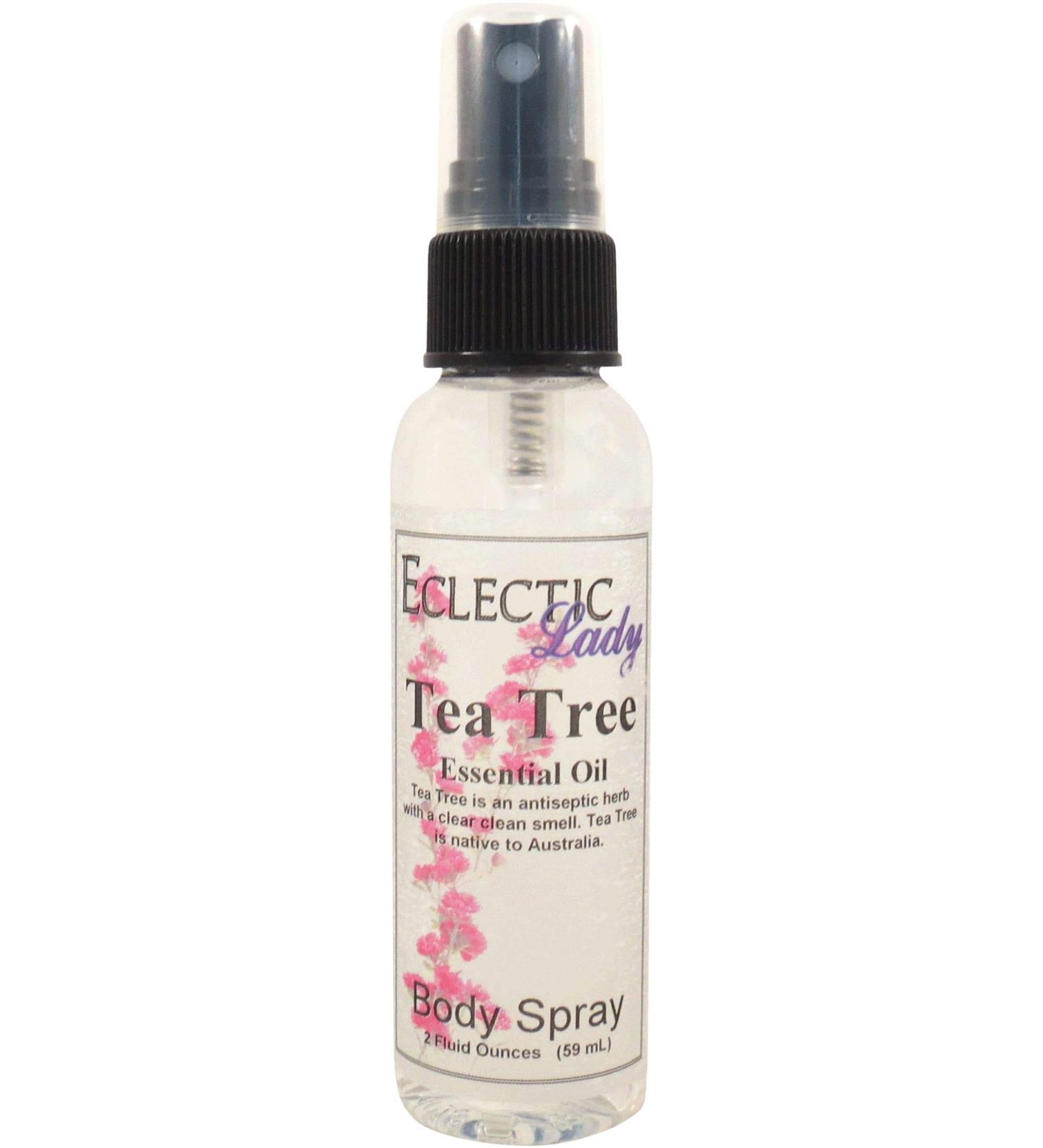 Tea Tree Essential Oil Body Spray 2 ounces Body Mist for Women with Clean Light & Gentle Fragrance Long Lasting Perfume with Comforting Scent for Men & Women Cologne with Soft Subtle Aroma For 2 Fl Oz (Pack of 1) - Buy Online on GoSupps.com