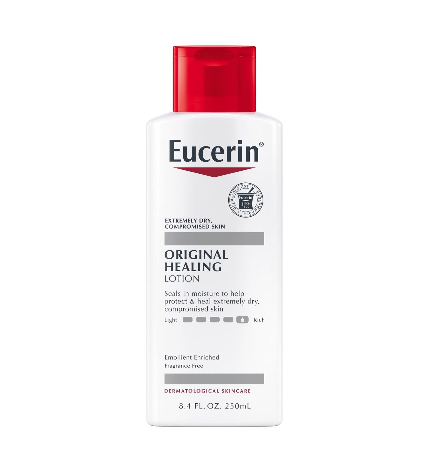 Eucerin Original Healing Soothing Repair Lotion - 8.4 oz Pack of 6