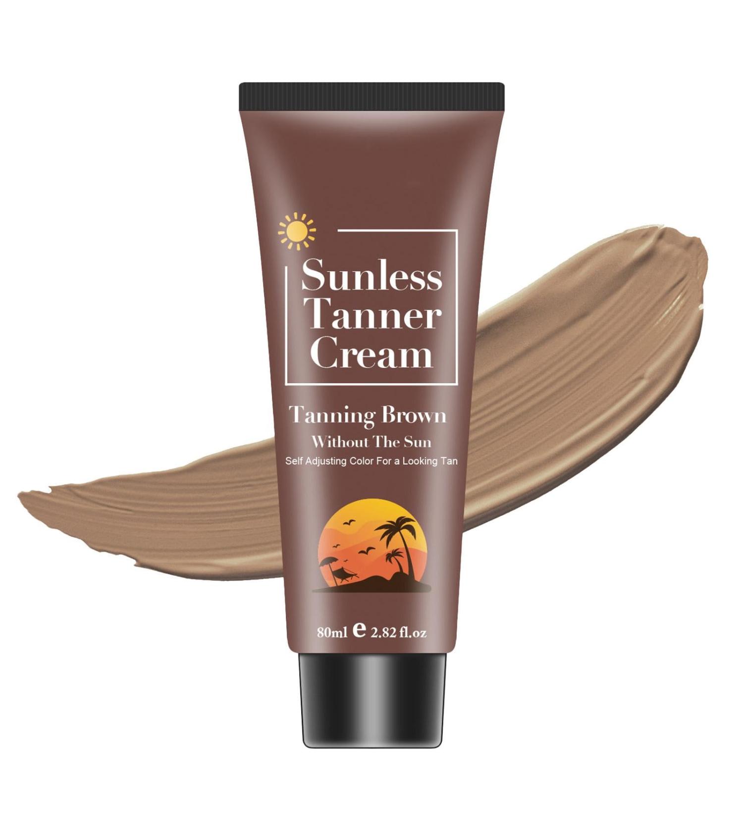 lyanny Tanning Accelerator Cream Light Brown Tanning Lotion Hawaiian Tanning Oil Natural Ingredients Tanning Cream Tan Accelerator for Outdoor Sun and Tanning Beds - Buy Online on GoSupps.com