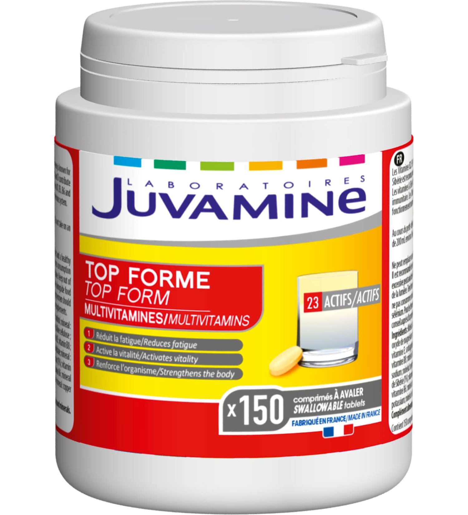 Juva Health Laboratories JUVAMINE Top shapes Vitality Tightening Shape 12 multivitamins and 10 minerals Helps reduce fatigue Supports immunity - Buy Online on GoSupps.com