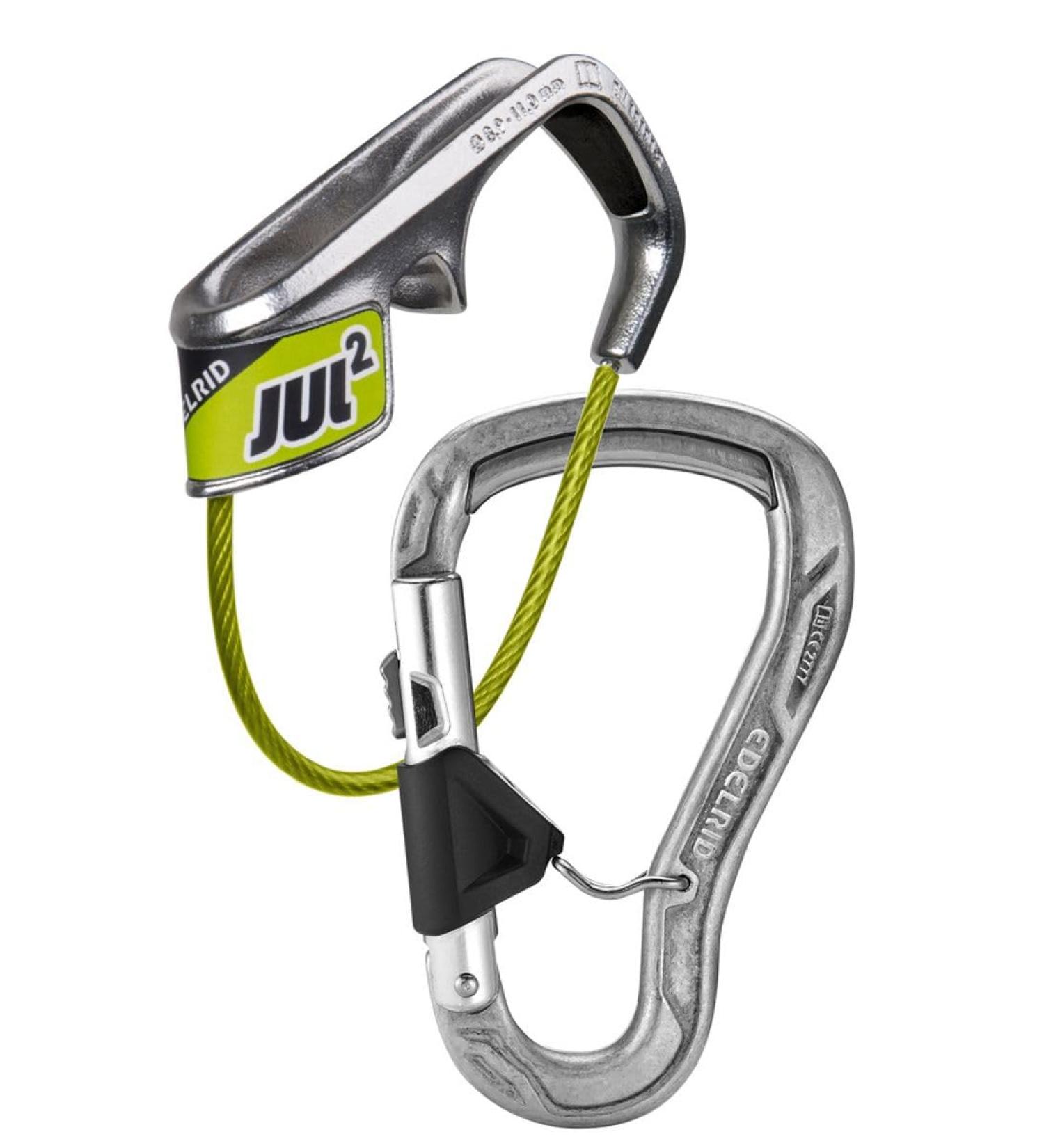 Edelrid belay set Jul2 Belay Kit Bulletproof Belay Eco