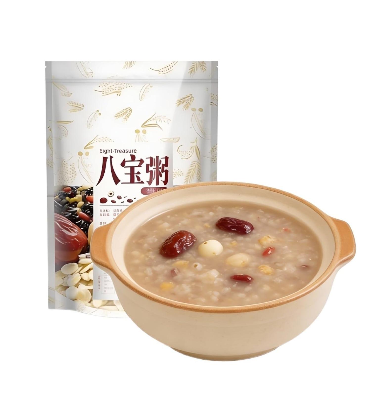 Paquet De 3 M langes Porridge Eight Treasures 500 G C r ales Multigrains For Congee Petit-d jeuner Faciles Cuire Ingr dients Sains Scell s Sous Vide - Buy Online on GoSupps.com
