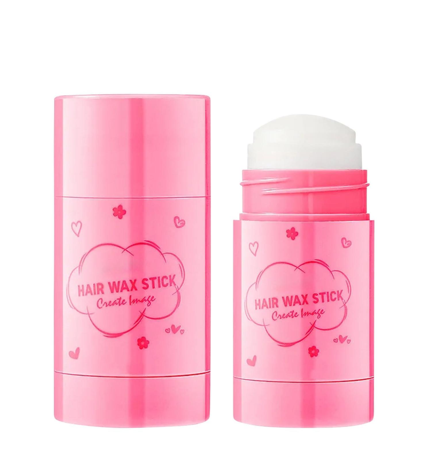 Ninnyi Hair Wax Stick Long Lasting Styling Hair Gel Stick for Fly Away and Edge Frizz(Pink) - Buy Online on GoSupps.com