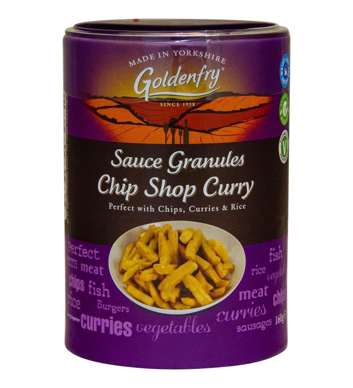 Goldenfry Chip Shop Curry Sauce Granules 160g - Case of 6