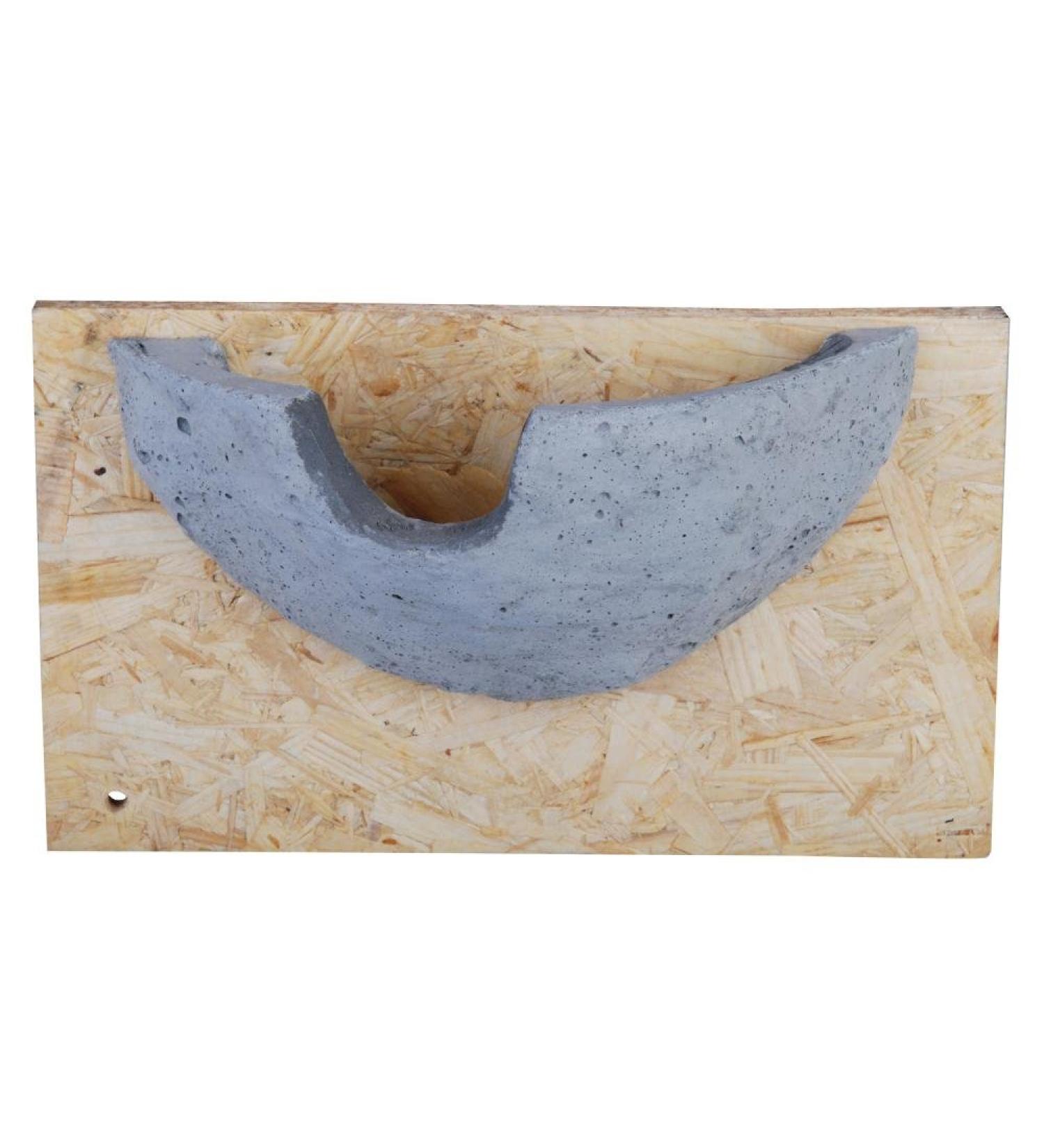 Esschert Design NKH2 30 x 15 x 14cm Ceramic House Martin Nest - Grey Single