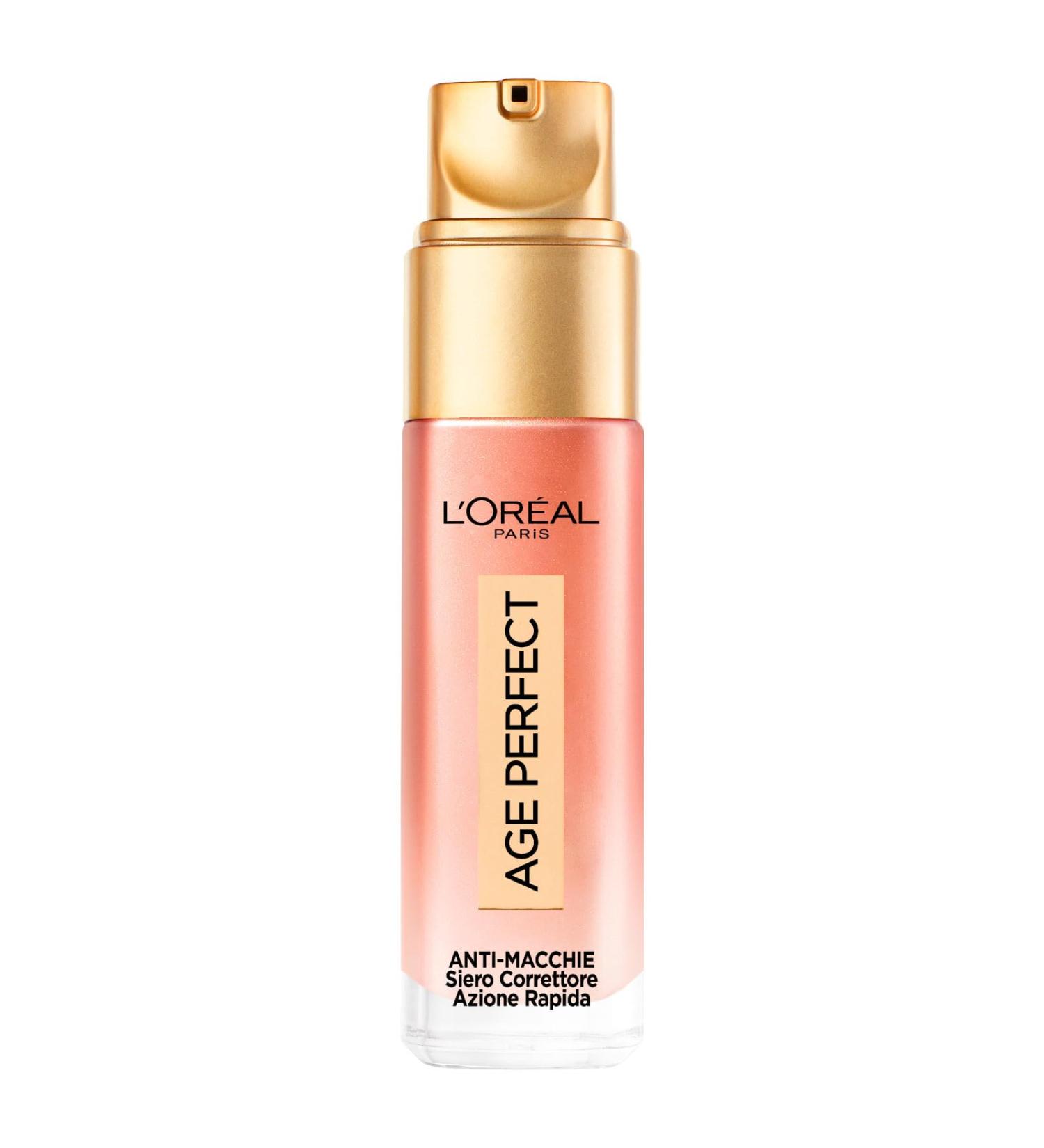 L'Oreal Paris LOr al Paris antispot fluid for mature skin radiant effect enriched with native cell extracts of peony and niacinamide Age Perfect Golden Age 30 ml