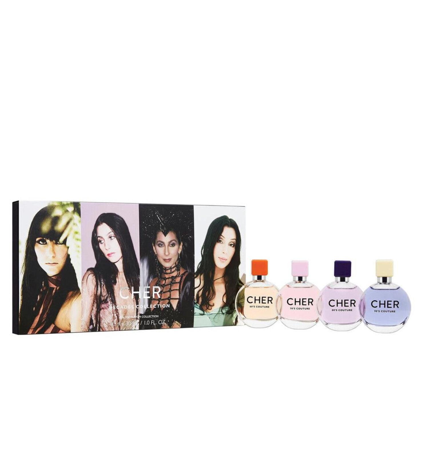 Cher Decades Collection 4 Piece Fragrance Set Eau De Parfum -1oz - Buy Online on GoSupps.com