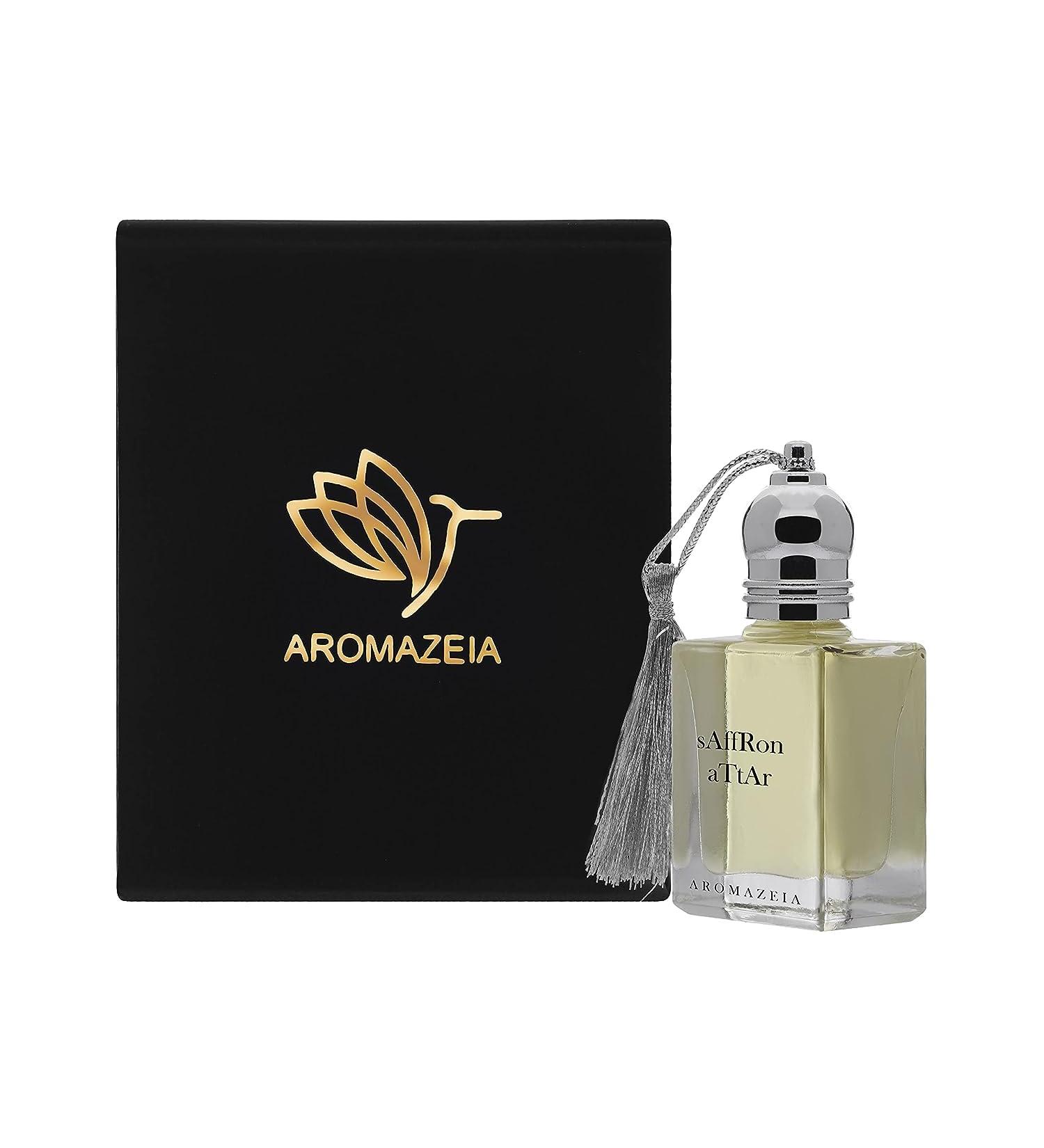 Attar 100% Natural Fragrance Hydro Distilled Alcohol Free Pure and Natural Long Lasting Premium Attar For Unisex Men & Women Organic Grade Base Paraben-free Sulphate-free (10 ML) (Saffron) - Buy Online on GoSupps.com