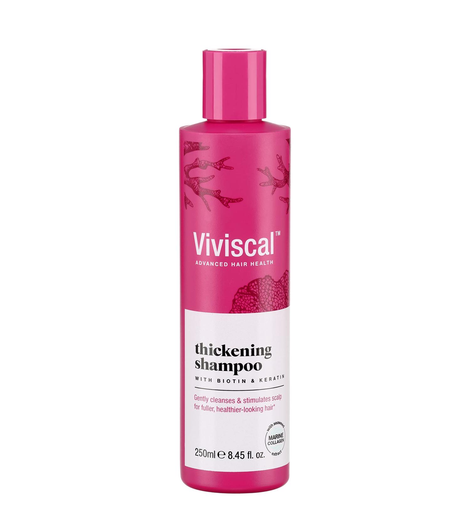 Viviscal Thickening Shampoo with Biotin, Keratin, Marine Collagen & Seaweed Extract - 250ml - Buy Online on GoSupps.com