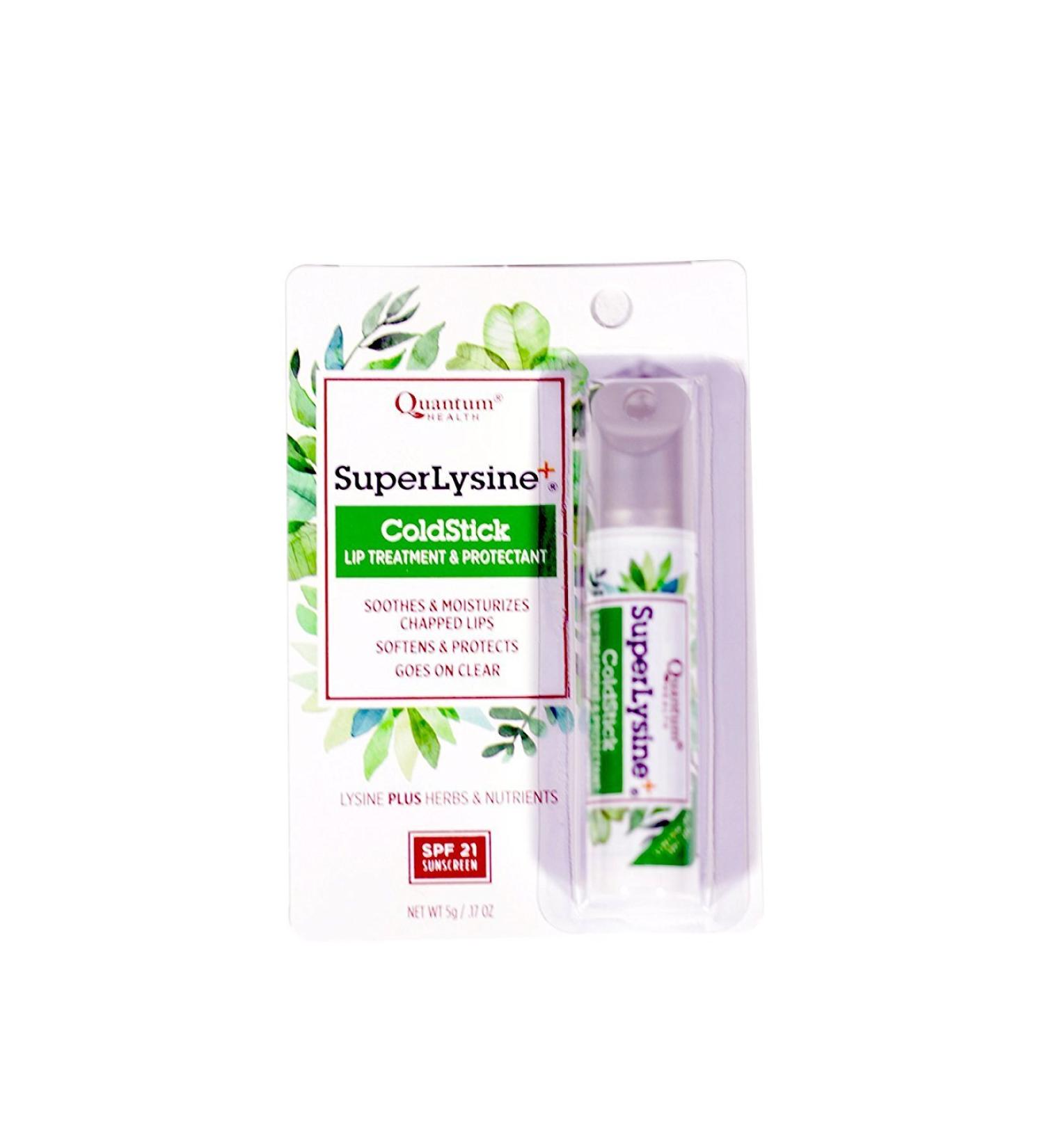 Super Lysine Plus+ ColdStick SPF 21 Regular 0.17 oz (Pack of 2)