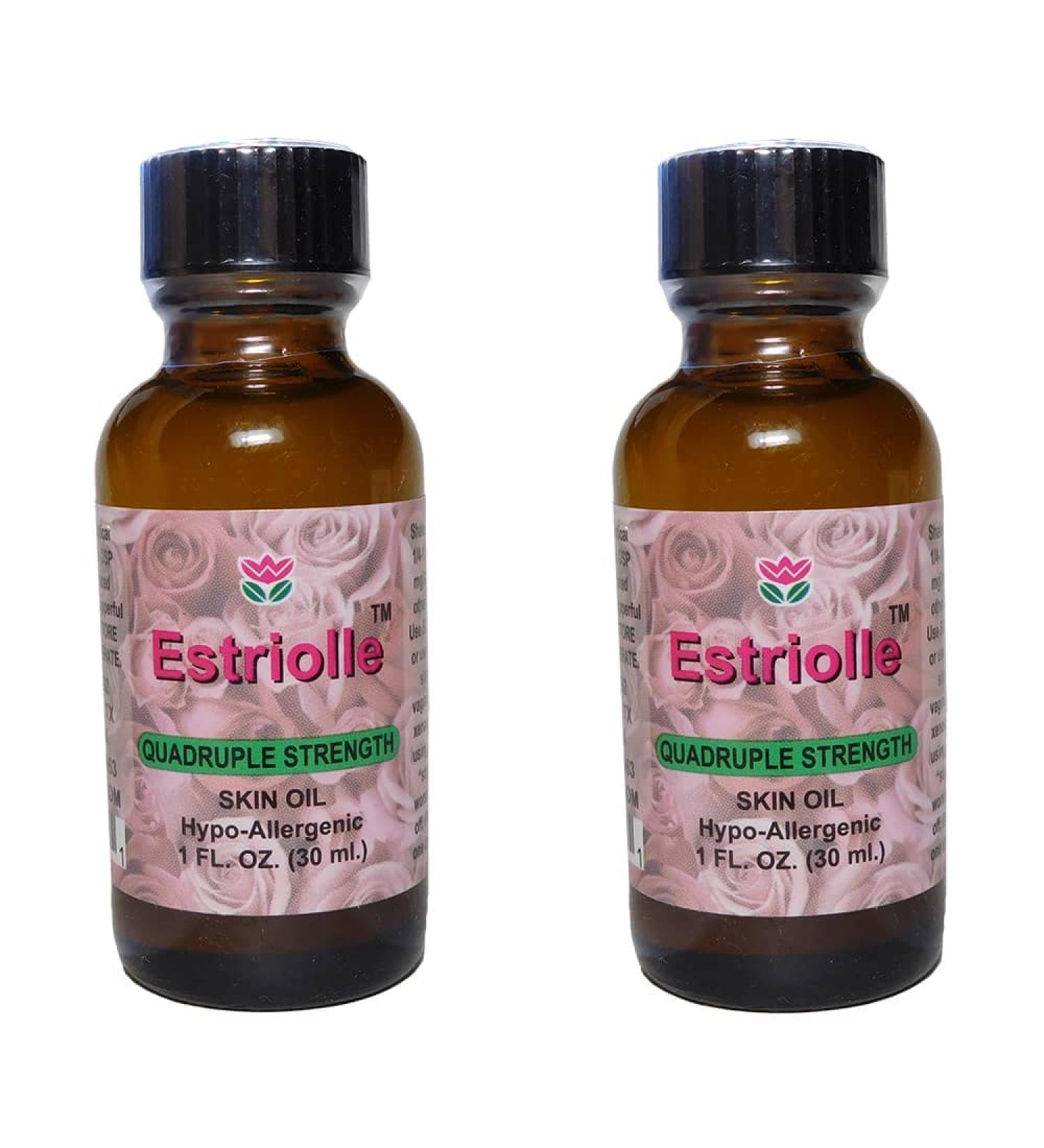 Buy Women's Therapeutic Estrogen Body Oil - 2 Bottles Bioidentical Natural Long-Lasting Supply Simpler Alternative to Estrogen Cream - Buy Online on GoSupps.com