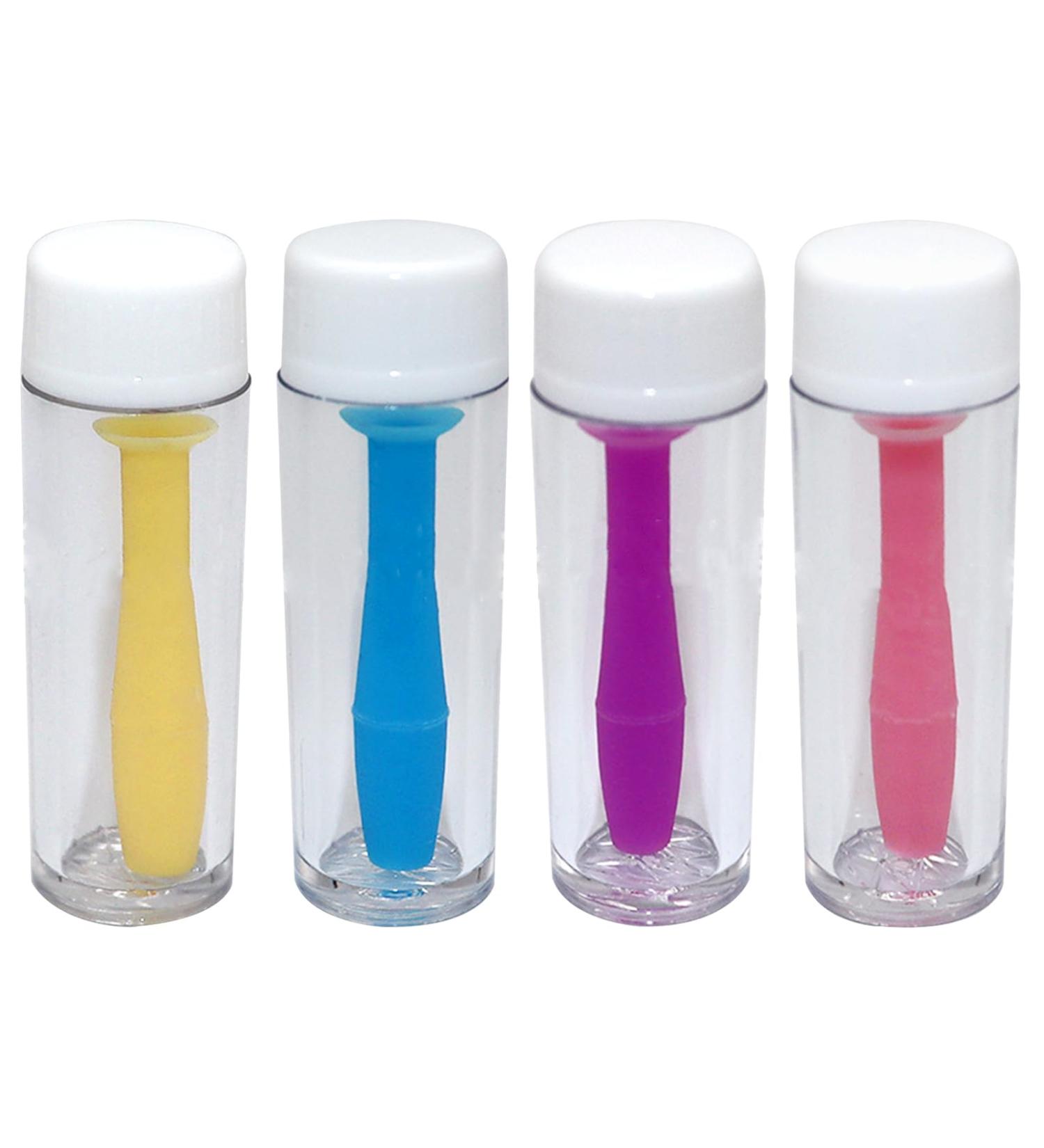 Pack of 4 Contact Lens Insertion Aids - Suction Cups for Soft & Hard Lenses | International Shipping - Buy Online on GoSupps.com