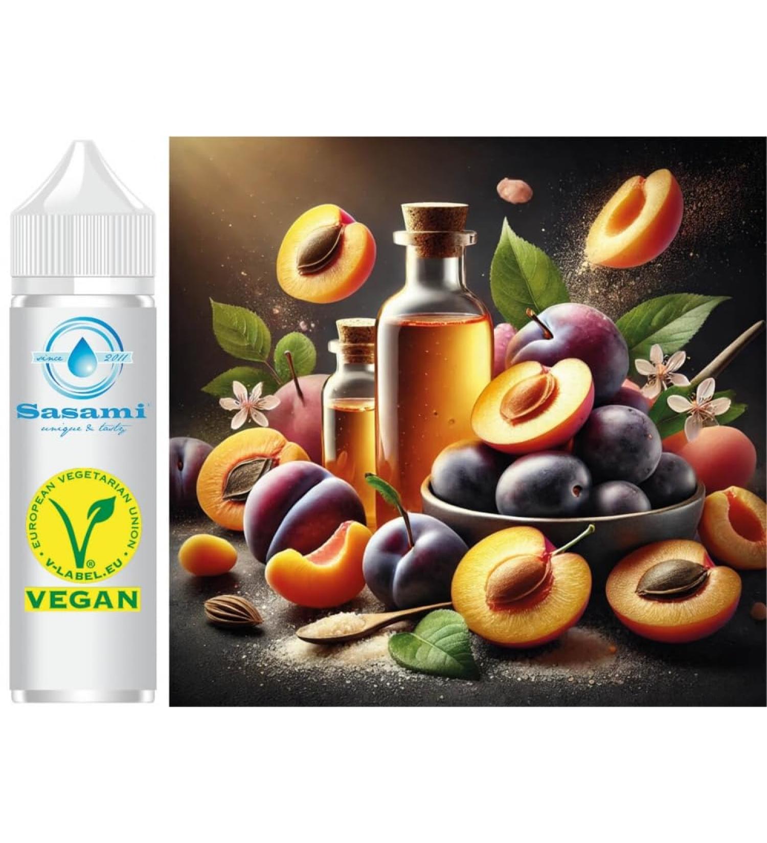 Amber Plum Apricot Flavour Concentrate Vegan Sasami 10ml
