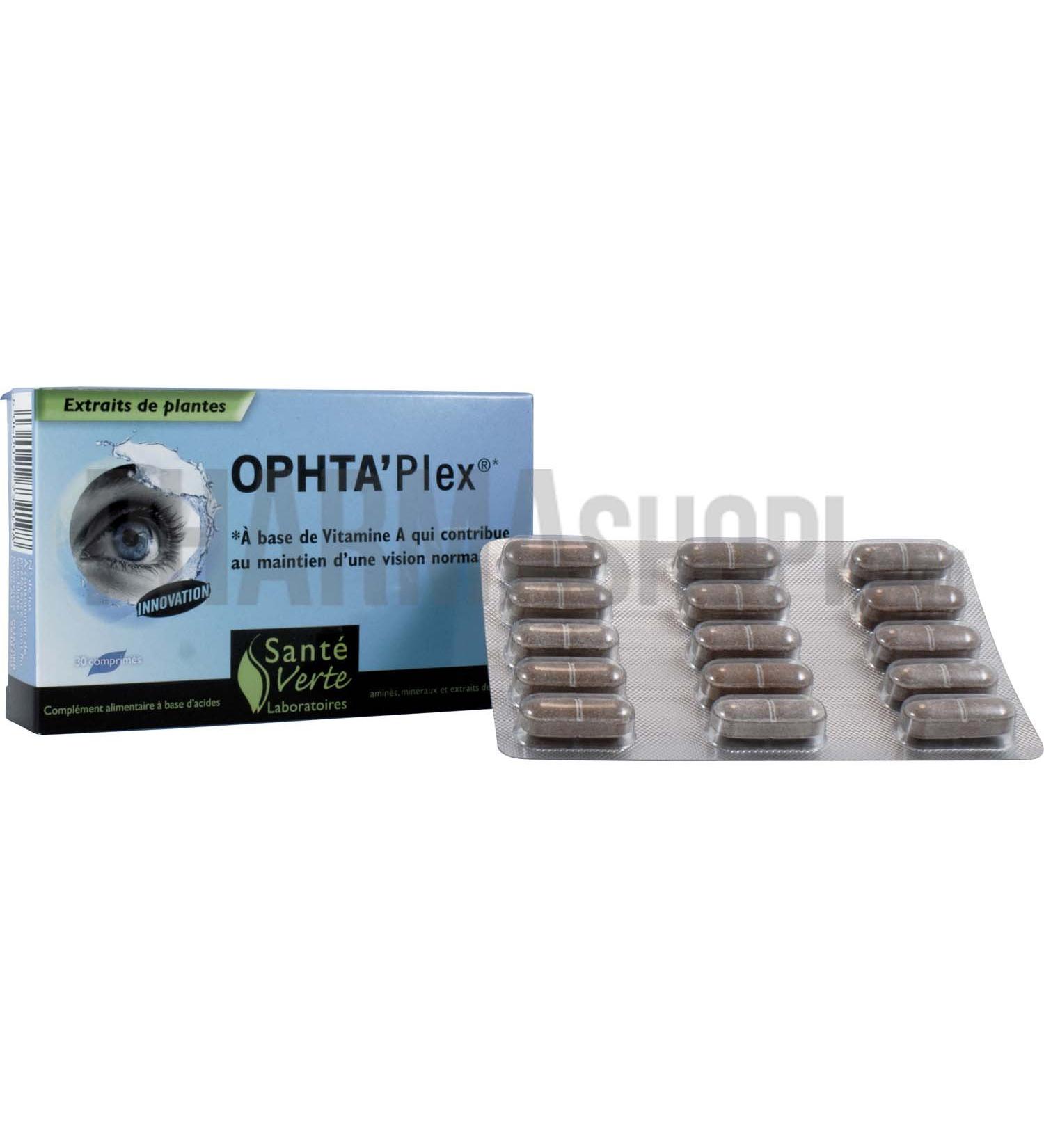 Green Health Ophta'Plex 30 Tablets