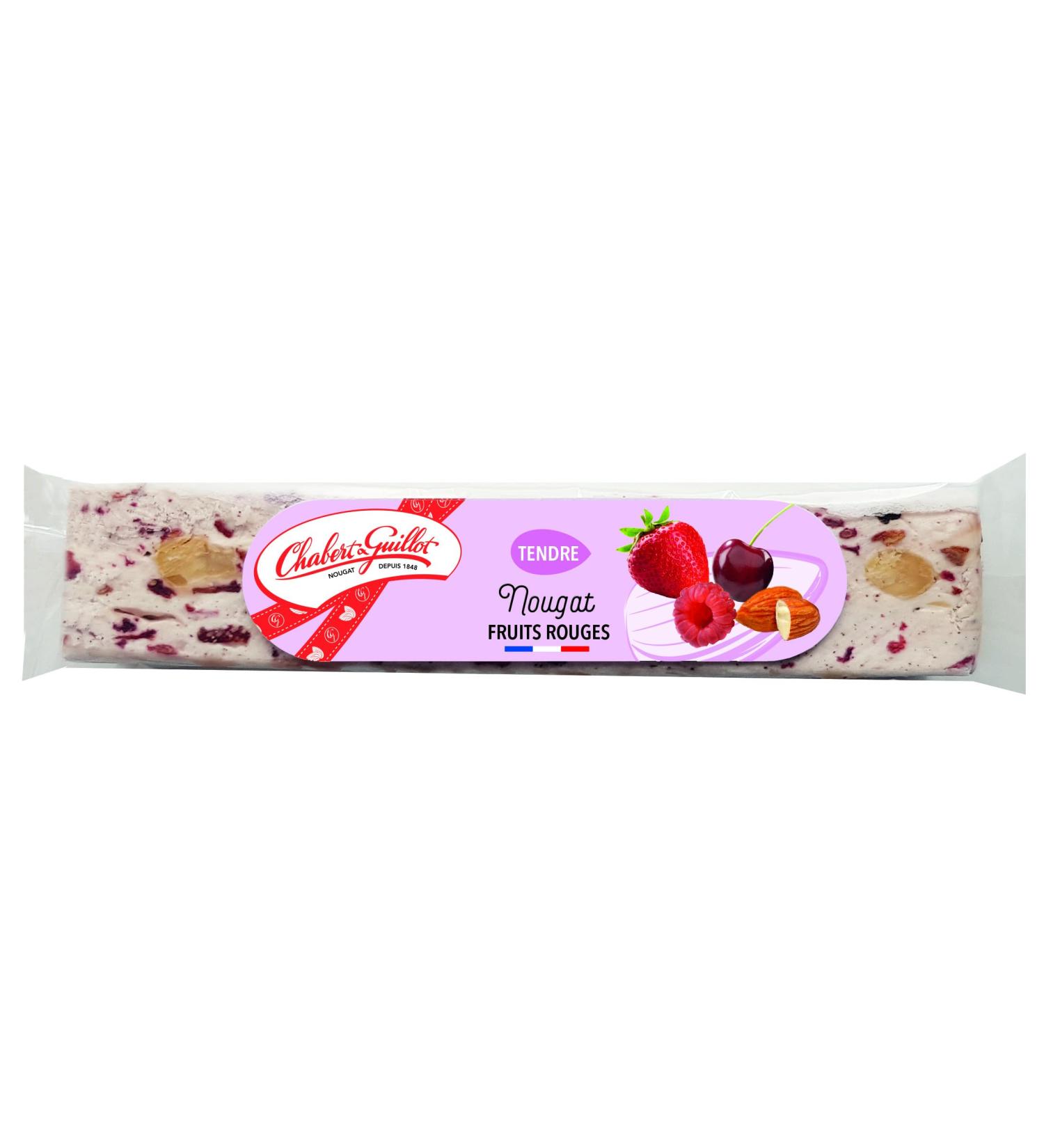 Red Fruit Nougat Bar 100g
