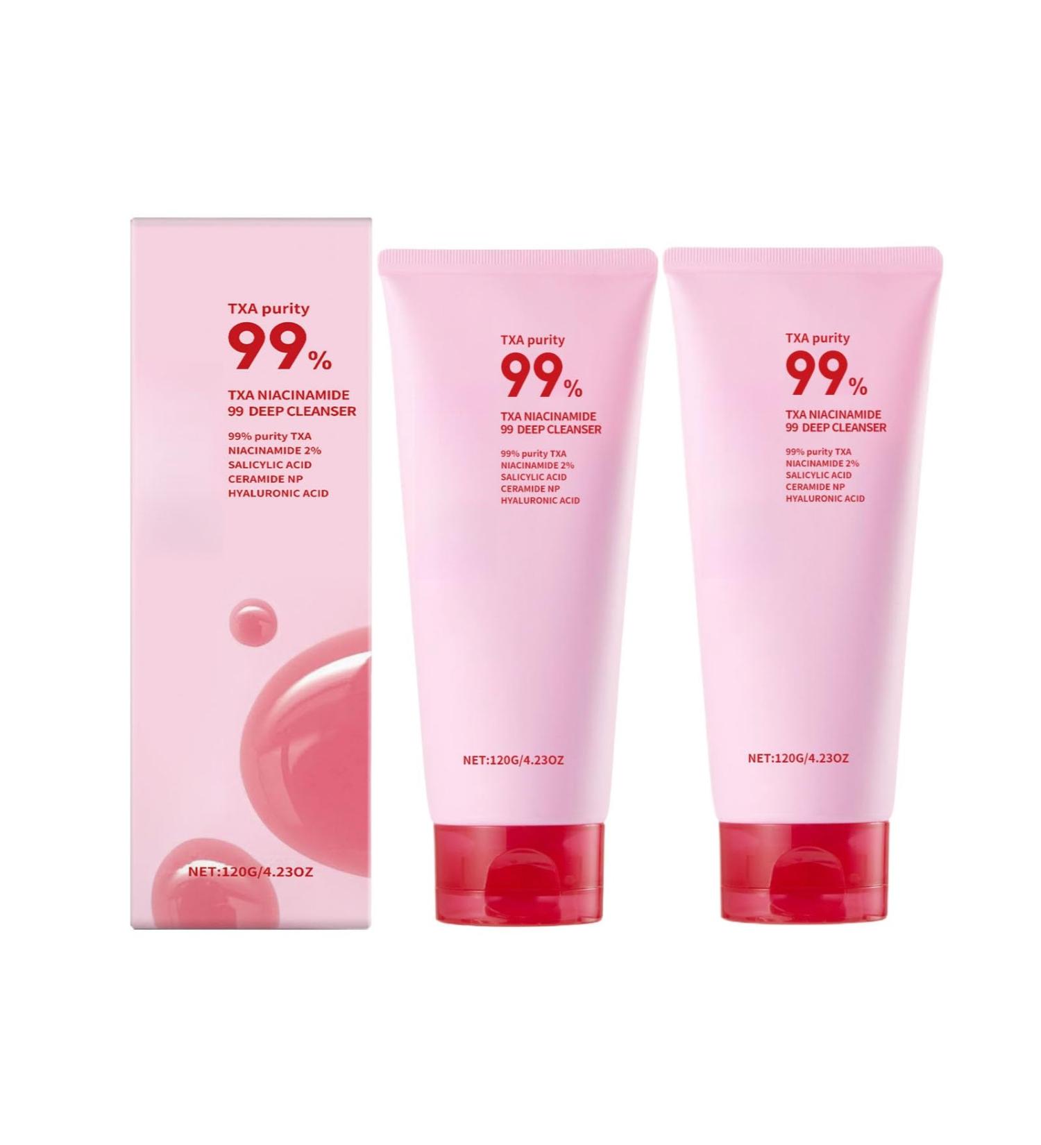 FFEEJ Niacinamide Deep Cleansing Facial Cleanser - Pore Cleansing Acne-Fighting Moisturizing & Gentle - Buy Online on GoSupps.com