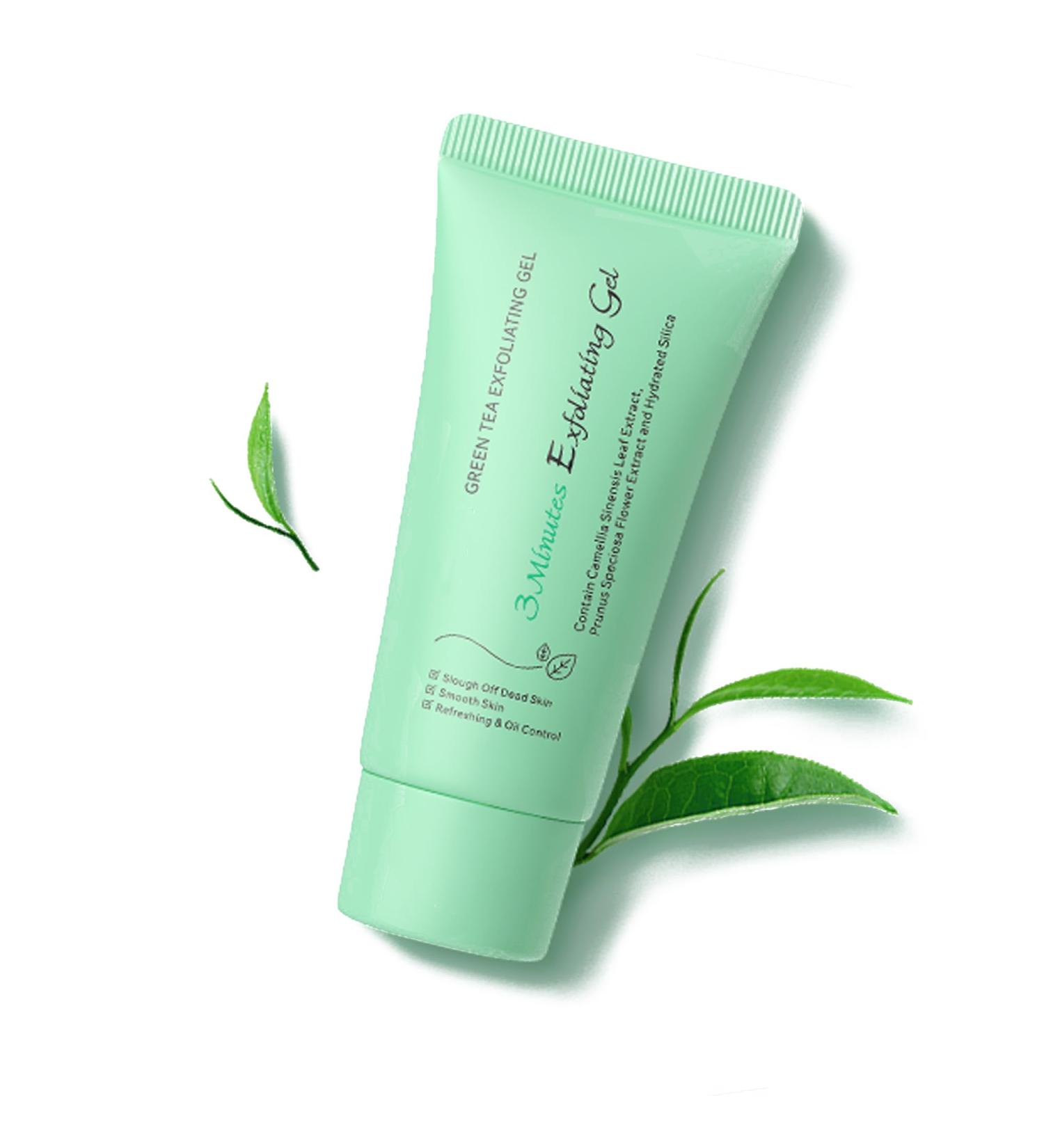 Green Tea Exfoliating Gel Moisturizing & Rejuvenating Exfoliating Scrub Gel for Face and Body Gently Exfoliate Remove Old Dead Cells Improve Uneven Skin Tone Minimize Pores 1.75 oz 1.75 Fl Oz (Pack of 1) Green Tea - Buy Online on GoSupps.com