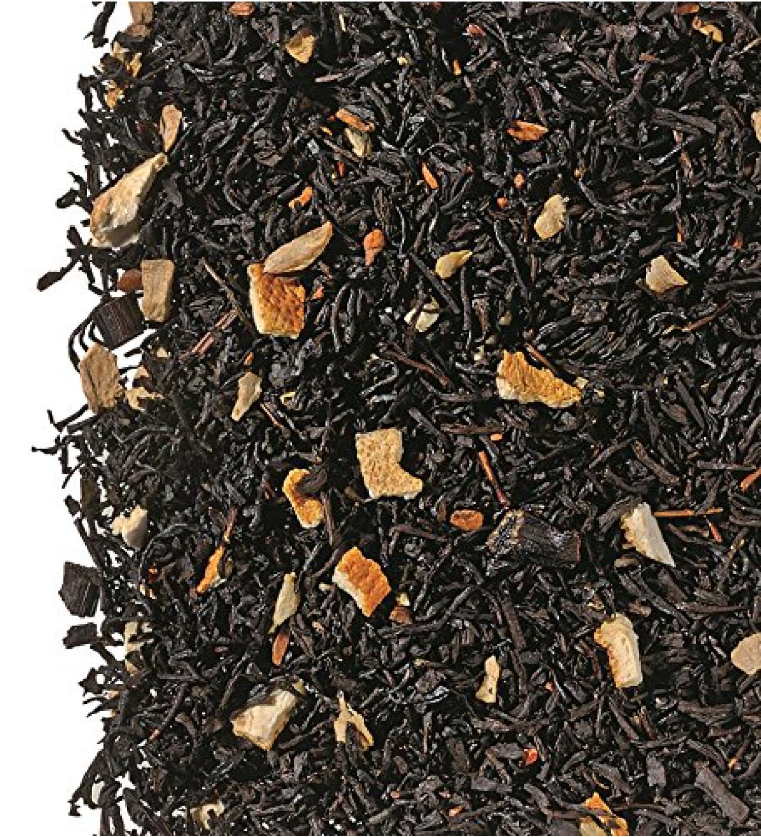 1 kg Th noir aromatis M lange d' pices orientales Notes d'orange / de cannelle
