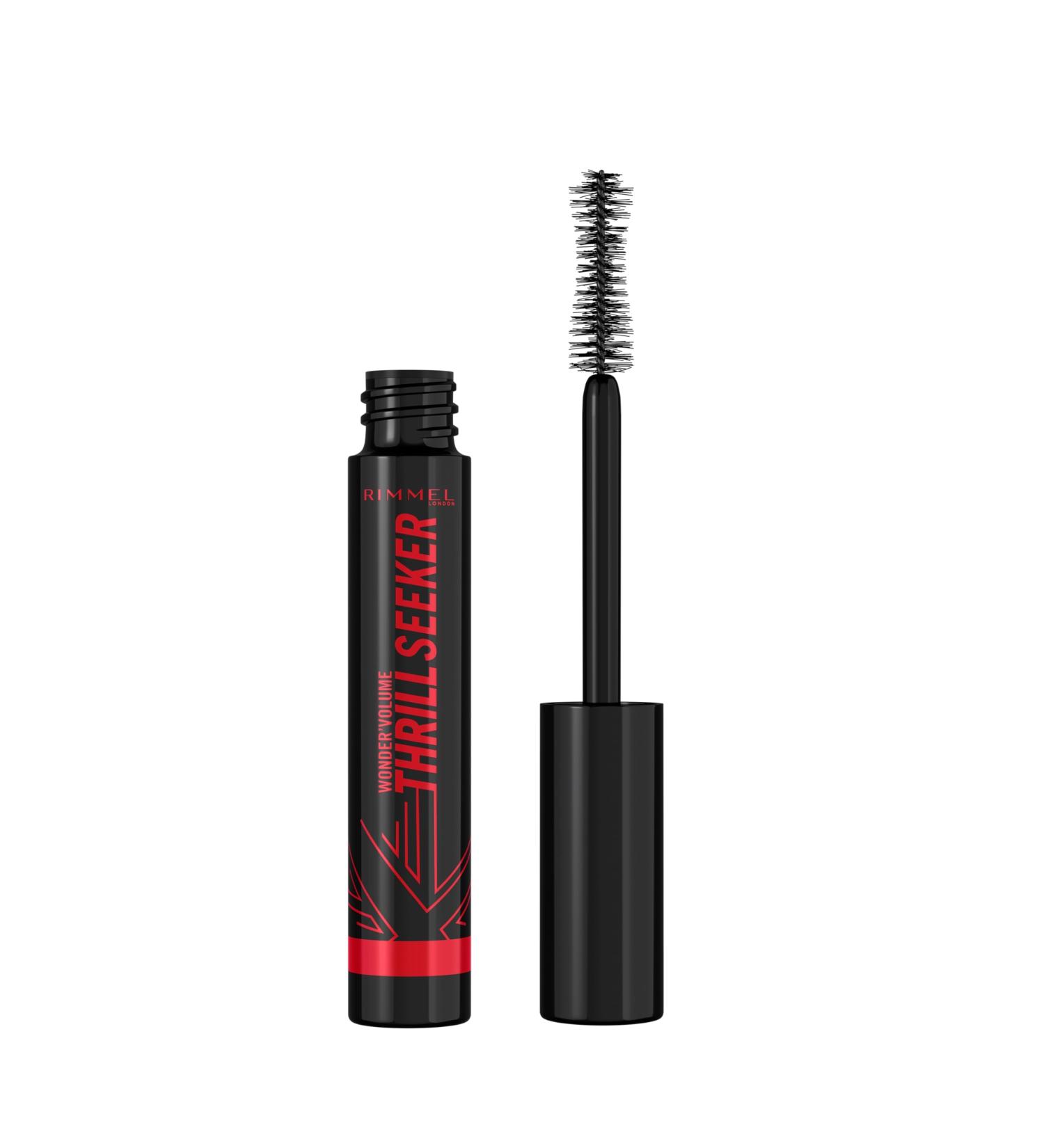 Rimmel London Thrill Seeker Mascara in Pitch Black - Non-Waterproof Formula - Buy Online on GoSupps.com