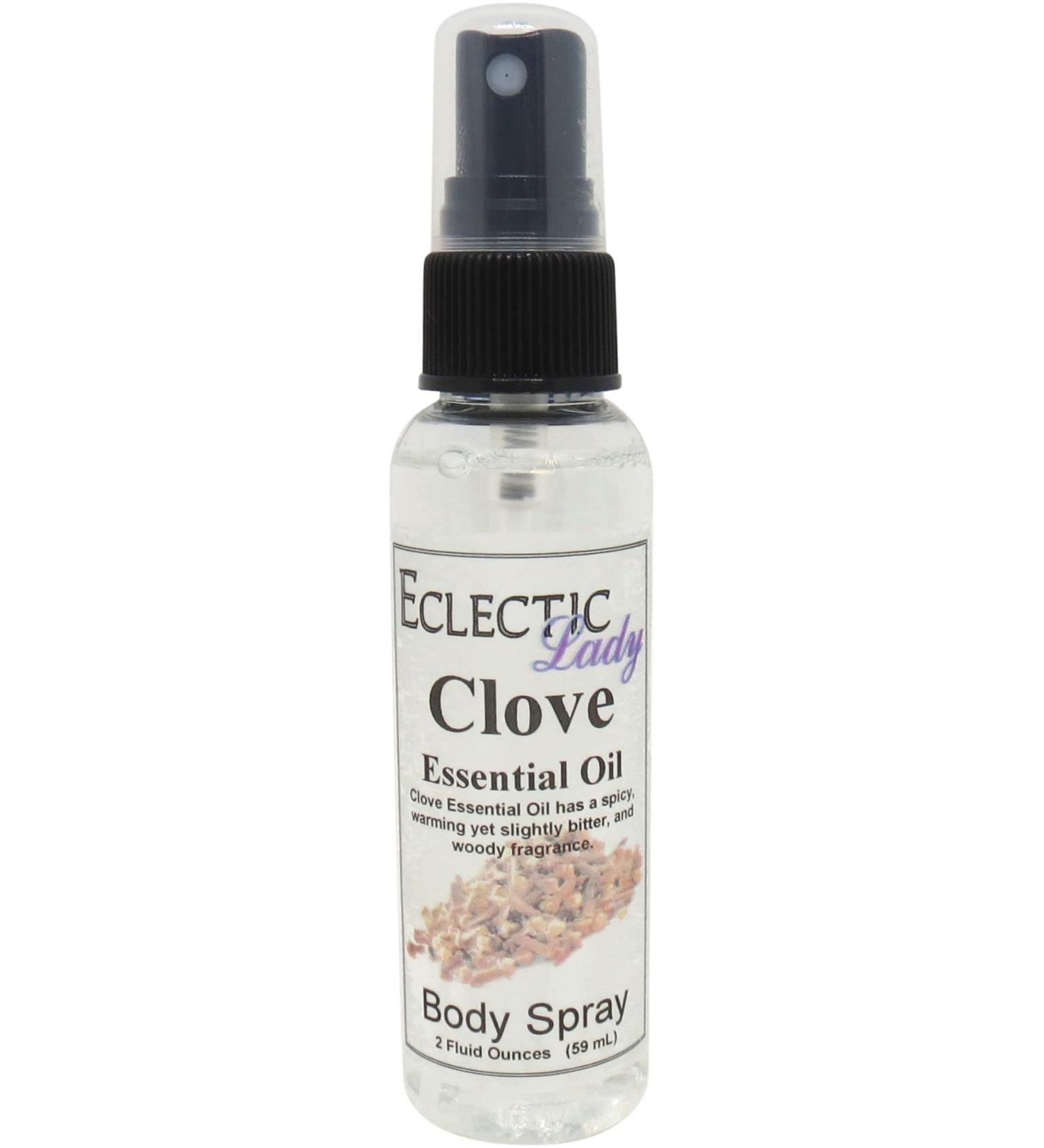 Clove Essential Oil Body Spray 2 ounces Body Mist for Women with Clean Light & Gentle Fragrance Long Lasting Perfume with Comforting Scent for Men & Women Cologne with Soft Subtle Aroma For 2 Fluid Ounces - Buy Online on GoSupps.com