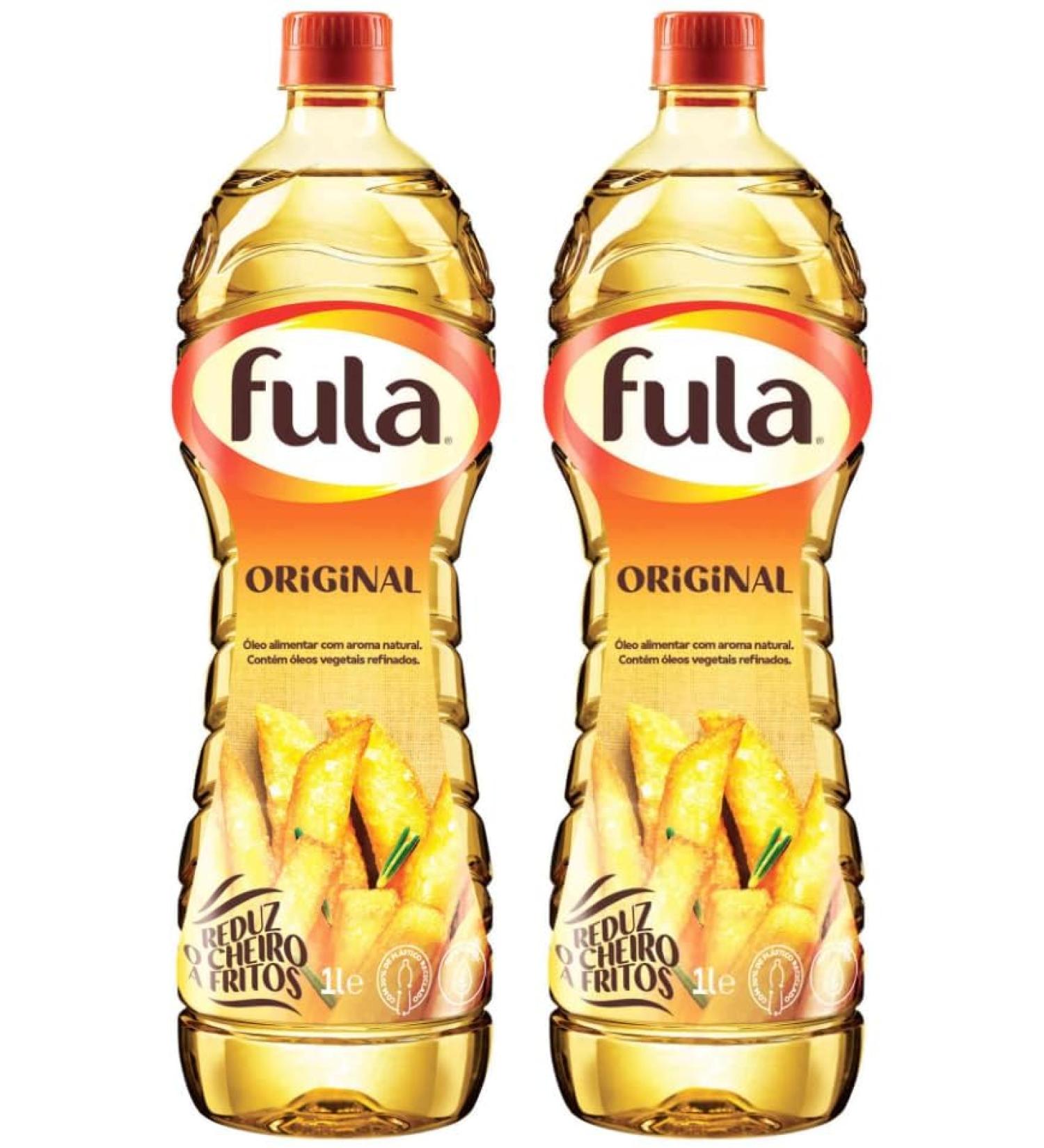 Exclusive Portuguese Fula Original Cooking Oil/ leo Alimentar - 1L - Pack of 2