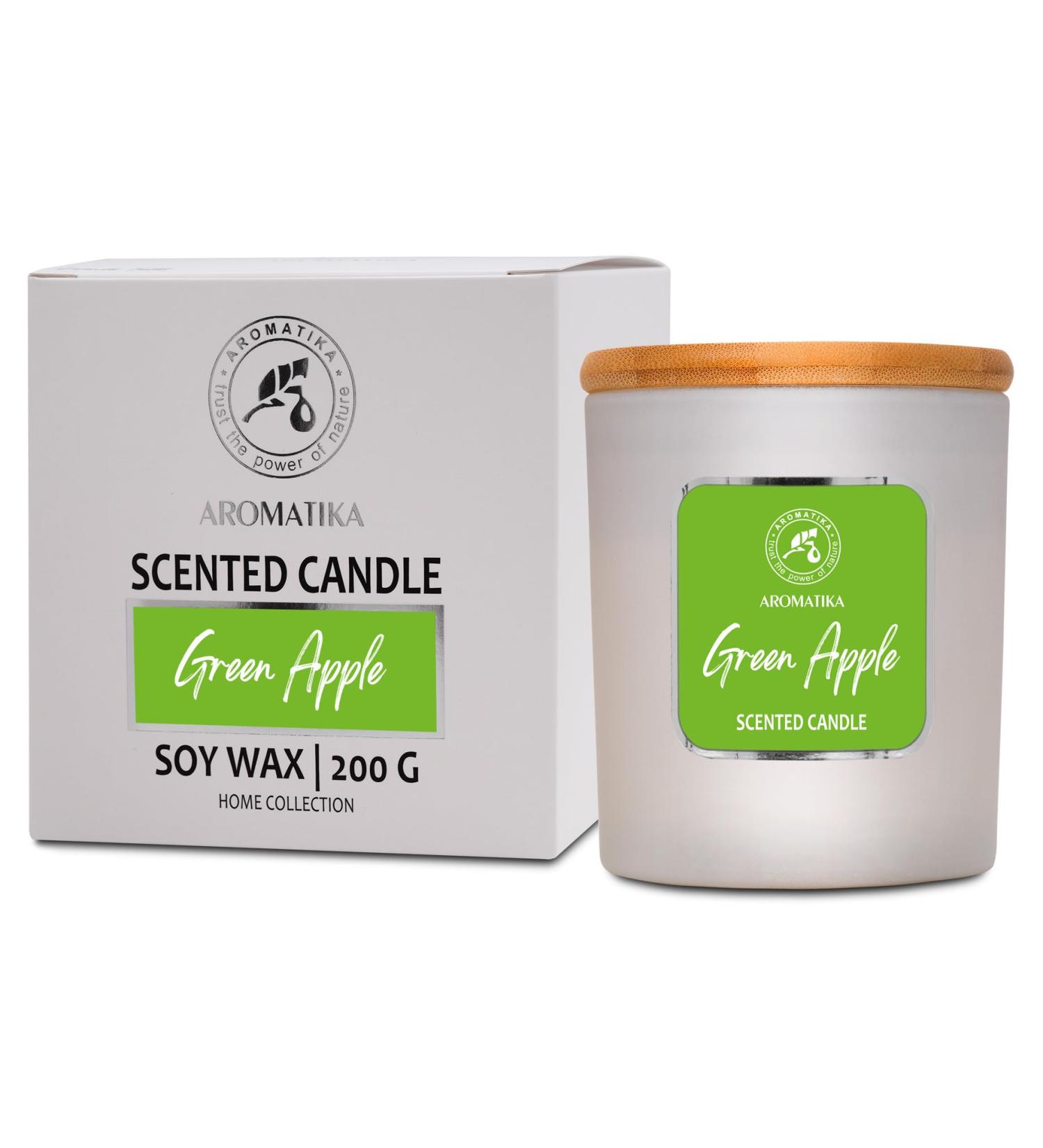 Armatics Green Apple Fragrance Candle - Natural Soy Aromatherapy Candle for Home | Perfect Gift for Mother's Day & Birthdays - Buy Online on GoSupps.com