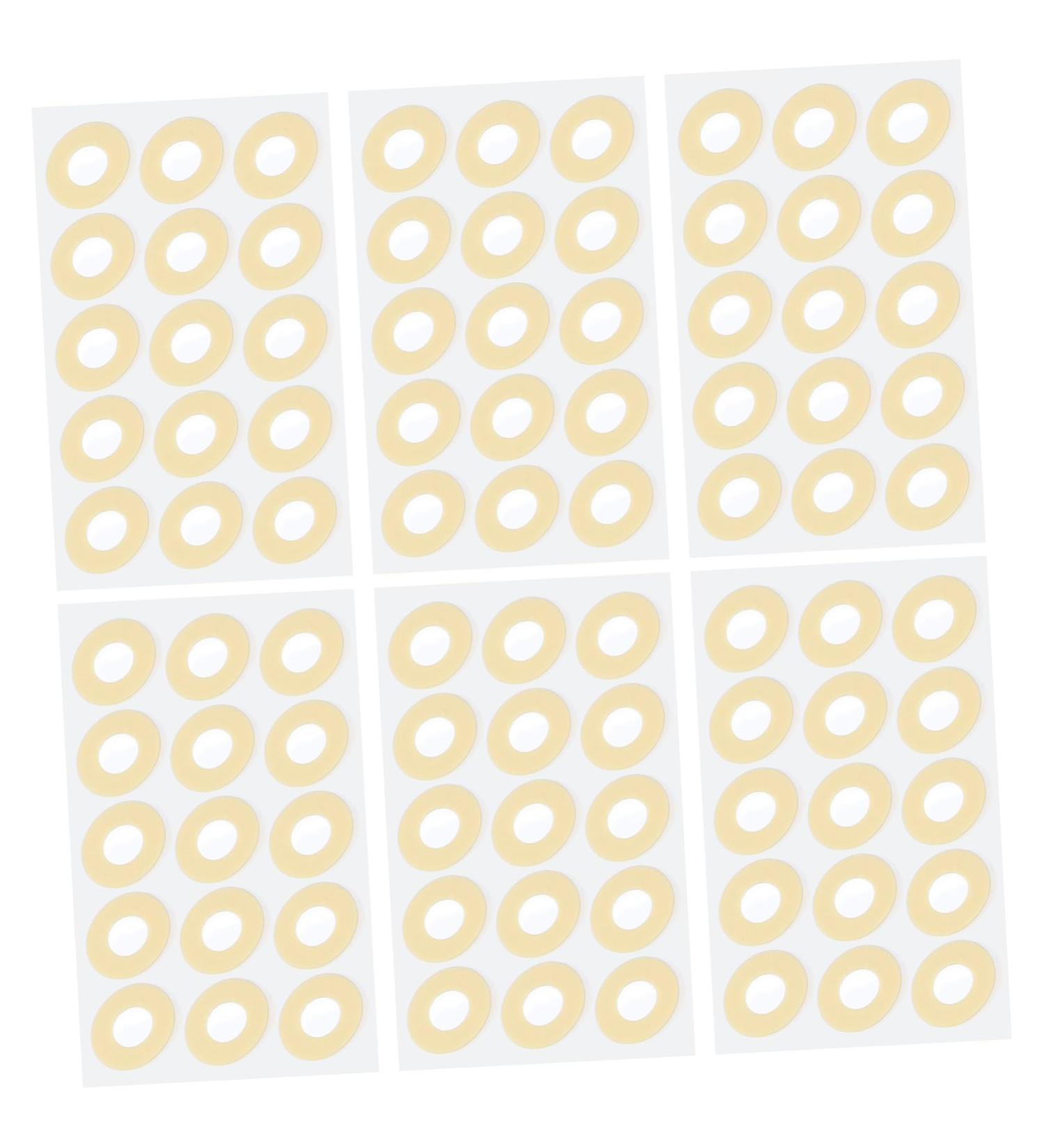 minkissy Sheets Latex Corn Stickers Toe Pads Corn Pads Toe Paste Toe Protector Cushions Corn Protector Foot Corn Pads Feet Corn Stickers Feet Corn Cushion - Buy Online on GoSupps.com