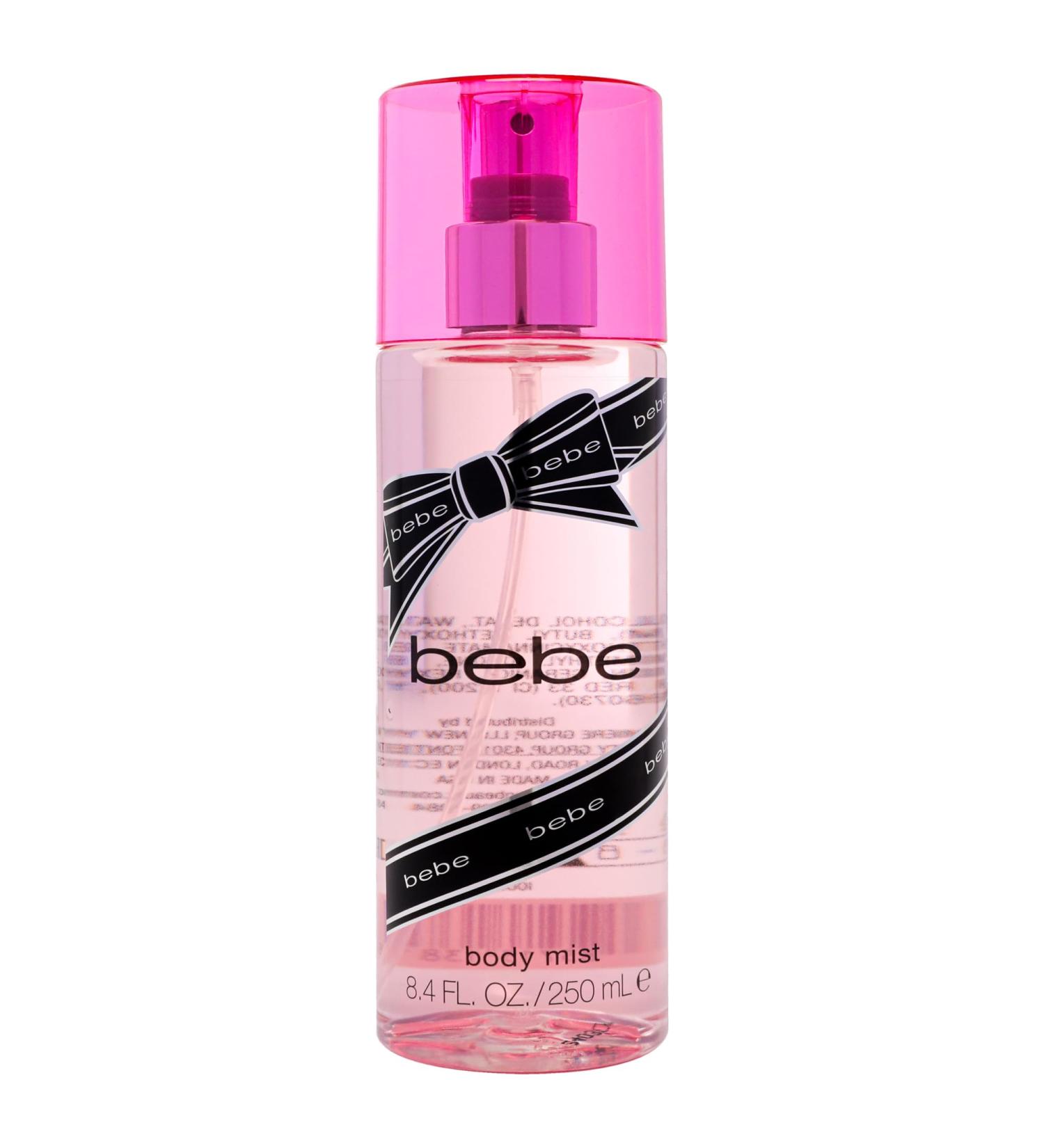 Bebe Silver Body Mist - Body Spray for Women with Mango Tuberose Peony Jasmine Rose Cedarwood Musk and Sandalwood Long-Lasting Fragrance Mist - 8.4 Fl Oz - Buy Online on GoSupps.com