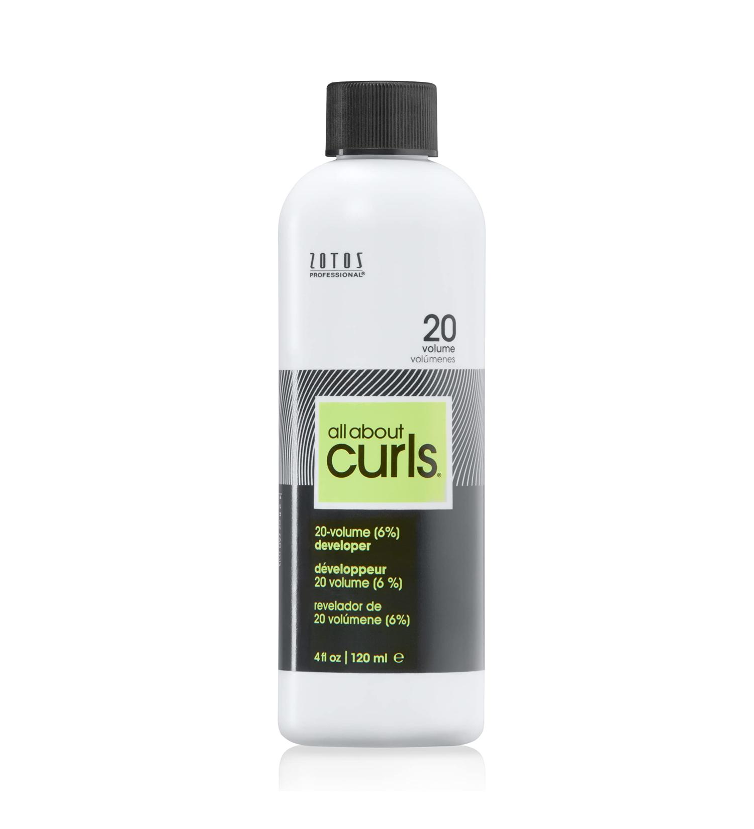All About Curls 20 Volume Creme Developer for Long Lasting Color on All Curly Hair Types - Buy Online on GoSupps.com