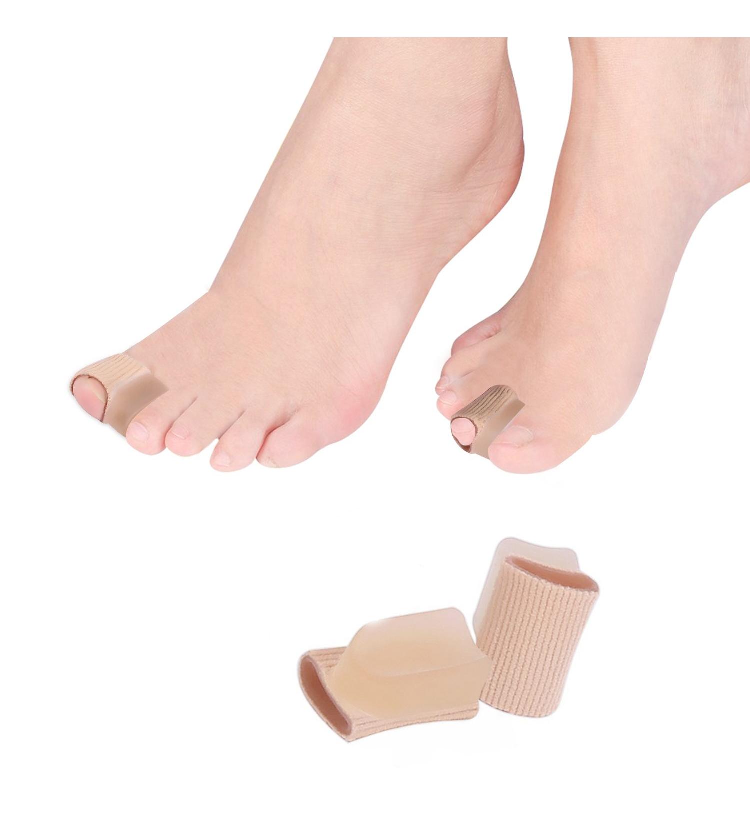 FILFEEL Bunion Corrector 4 PCS Toe Straightener Splint with Tube Sleeve - Pain Relief for Hallux Valgus & Hammer Toe - Buy Online on GoSupps.com