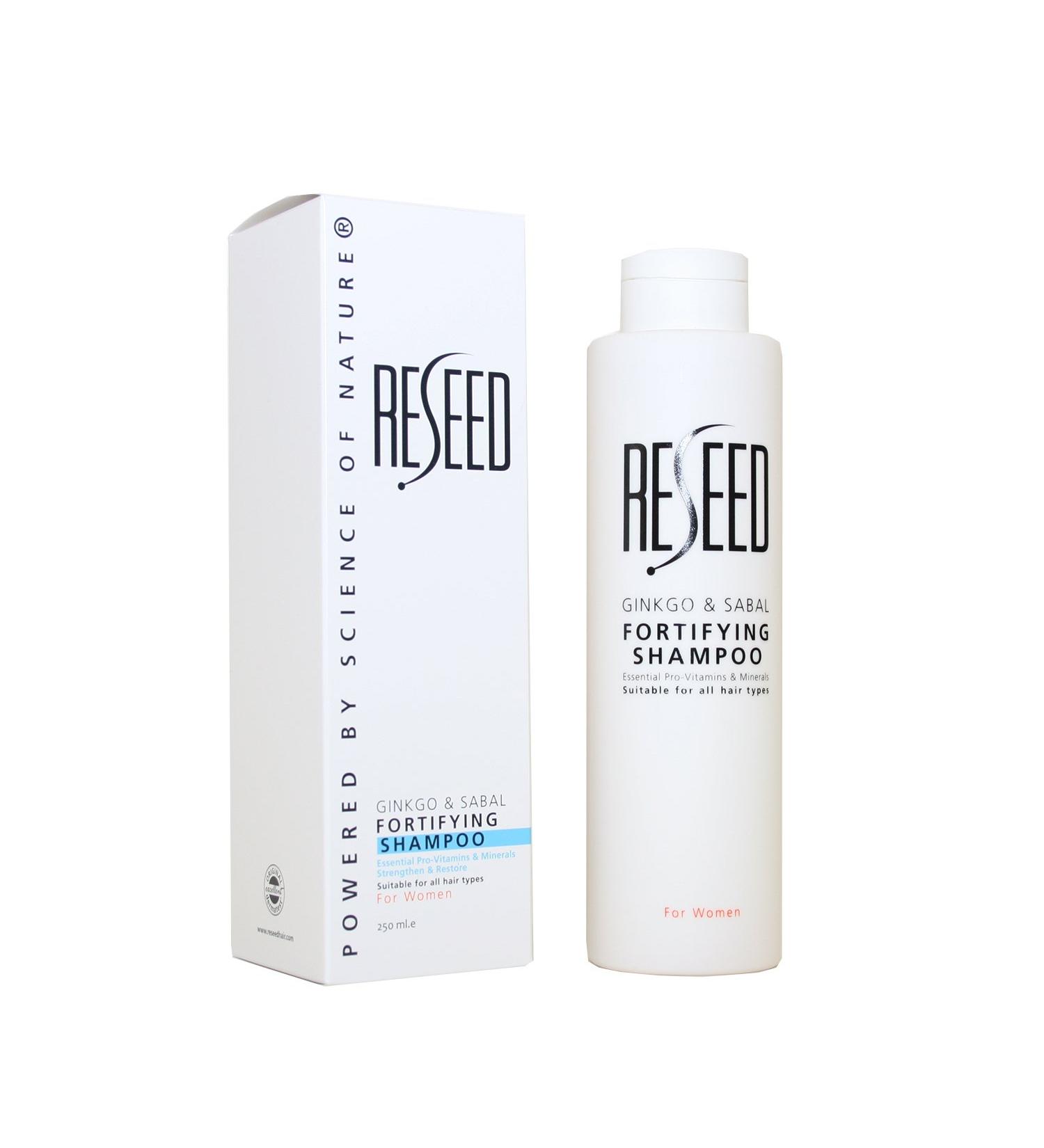 RESEED Ginkgo and Sabal fortifying Shampoo for Women 250 ml