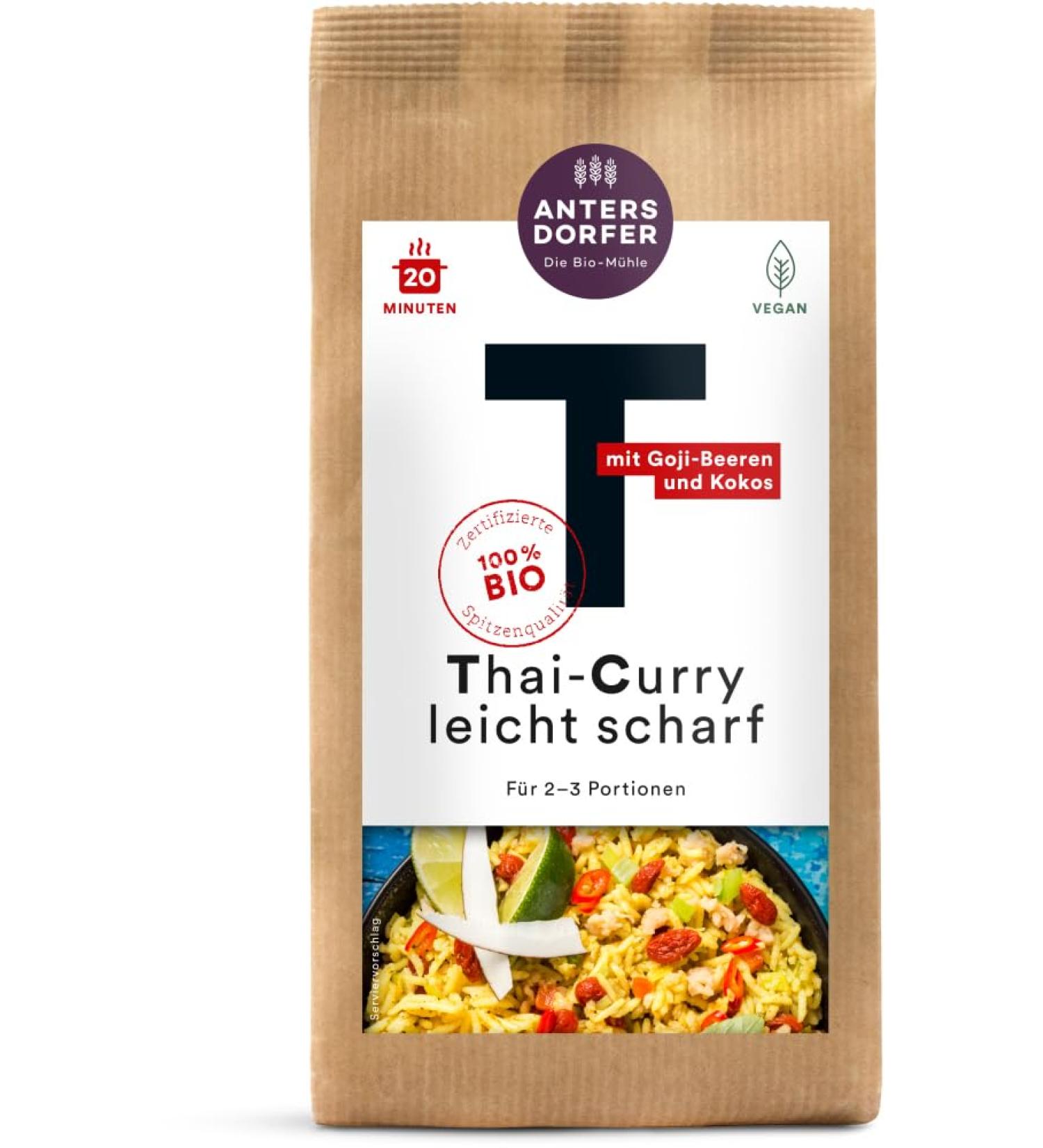 Antersdorfer - Die Bio-M h Antersdorfer - Die Bio-M h Organic Thai Curry slightly spicy (6 x 150 g)