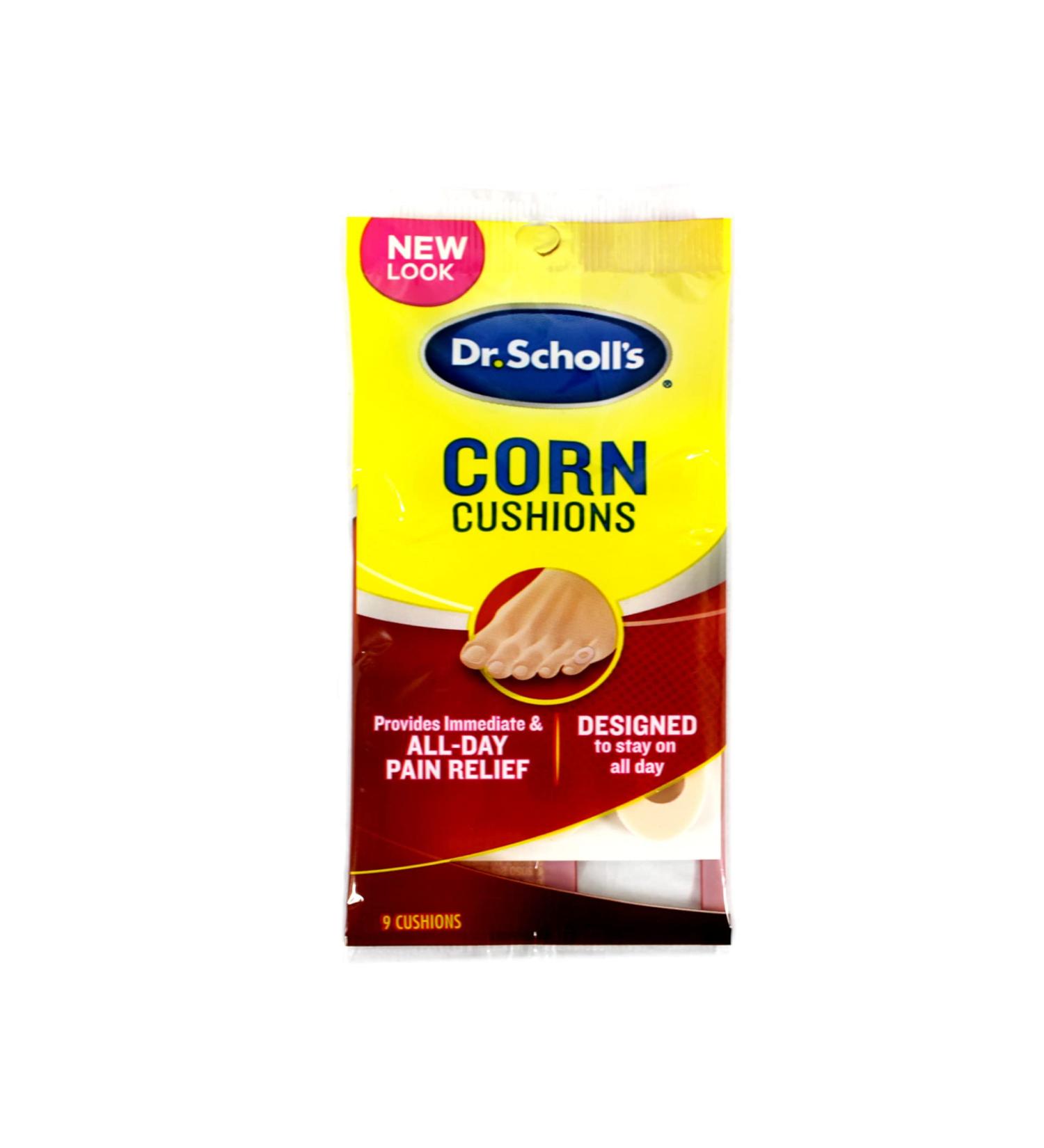 Dr. Scholl's Corn Cushions Regular 9 Count - Pack of 3 | Comfortable Relief for Corns - Buy Online on GoSupps.com