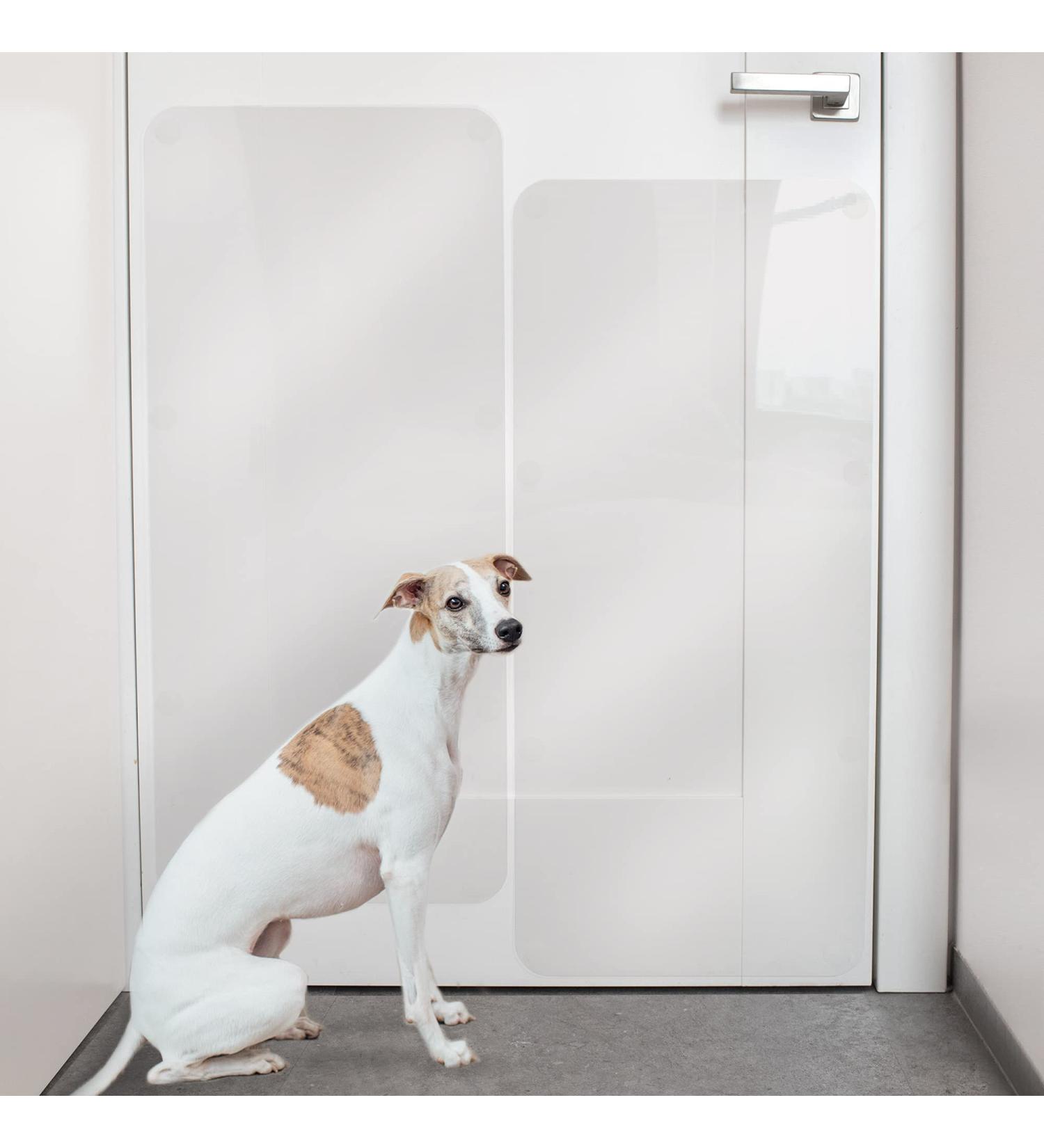 PROTECTO 2-Pack 35.5x15.5 Door Protector for Furniture & Walls - Clear Anti-Scratch Guard for Cats - Heavy Duty Cat Scratching Deterrent - Buy Online on GoSupps.com