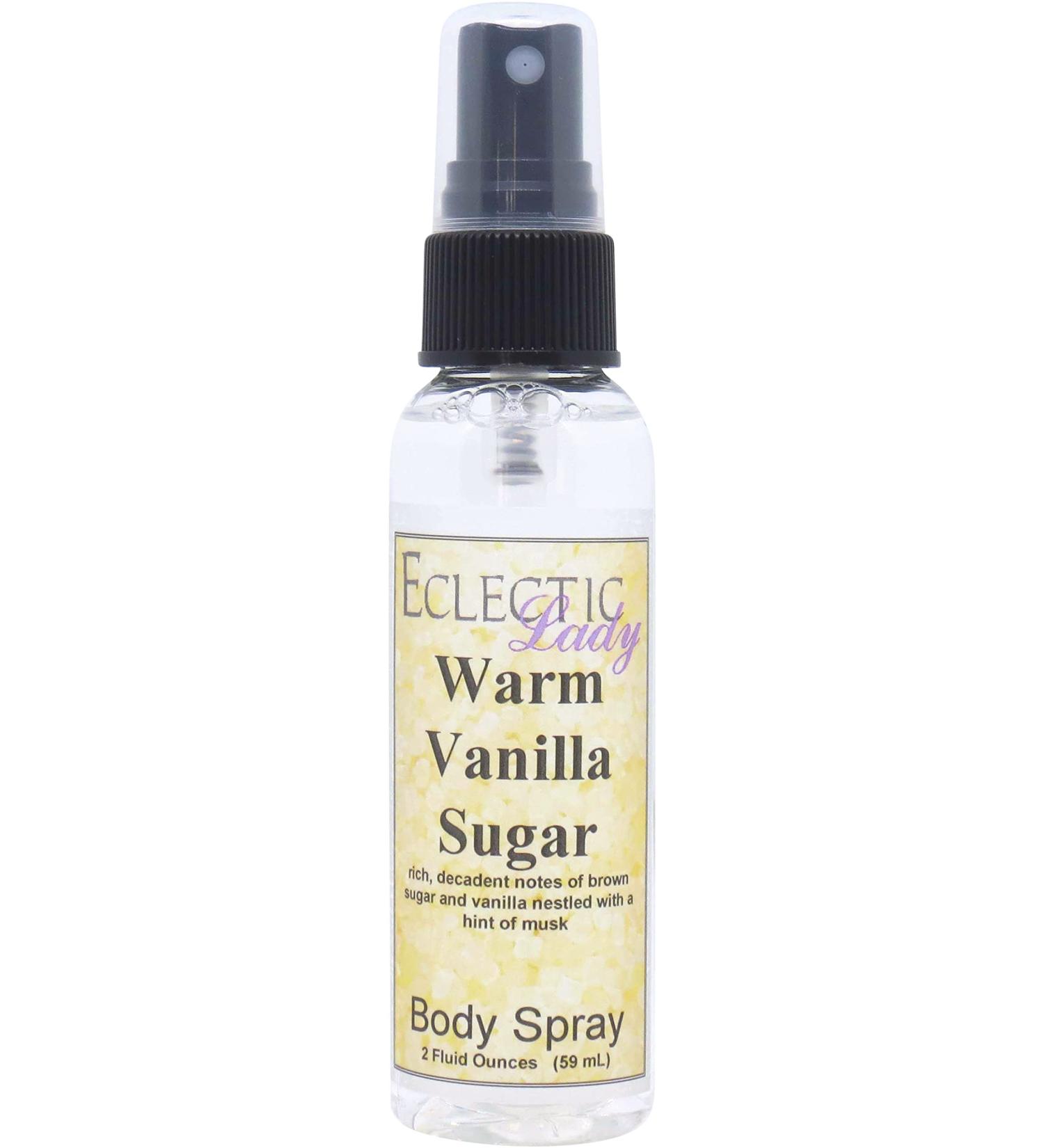 Warm Vanilla Sugar Body Spray Body Mist for Women with Clean Light & Gentle Fragrance Long Lasting Perfume with Comforting Scent for Men & Women Cologne with Soft Subtle Aroma For Daily Use Regular Strength 2 Fl Oz (Pack of 1) - Buy Online on GoSupps.com