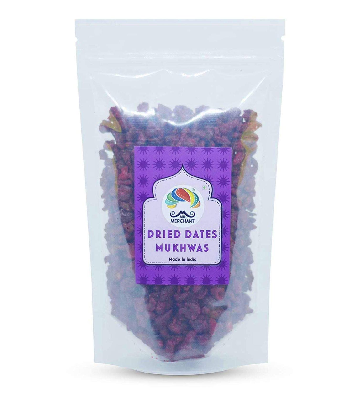 Mr. Merchant Dried Dates Mukhwas 400 g_Packing May Vary